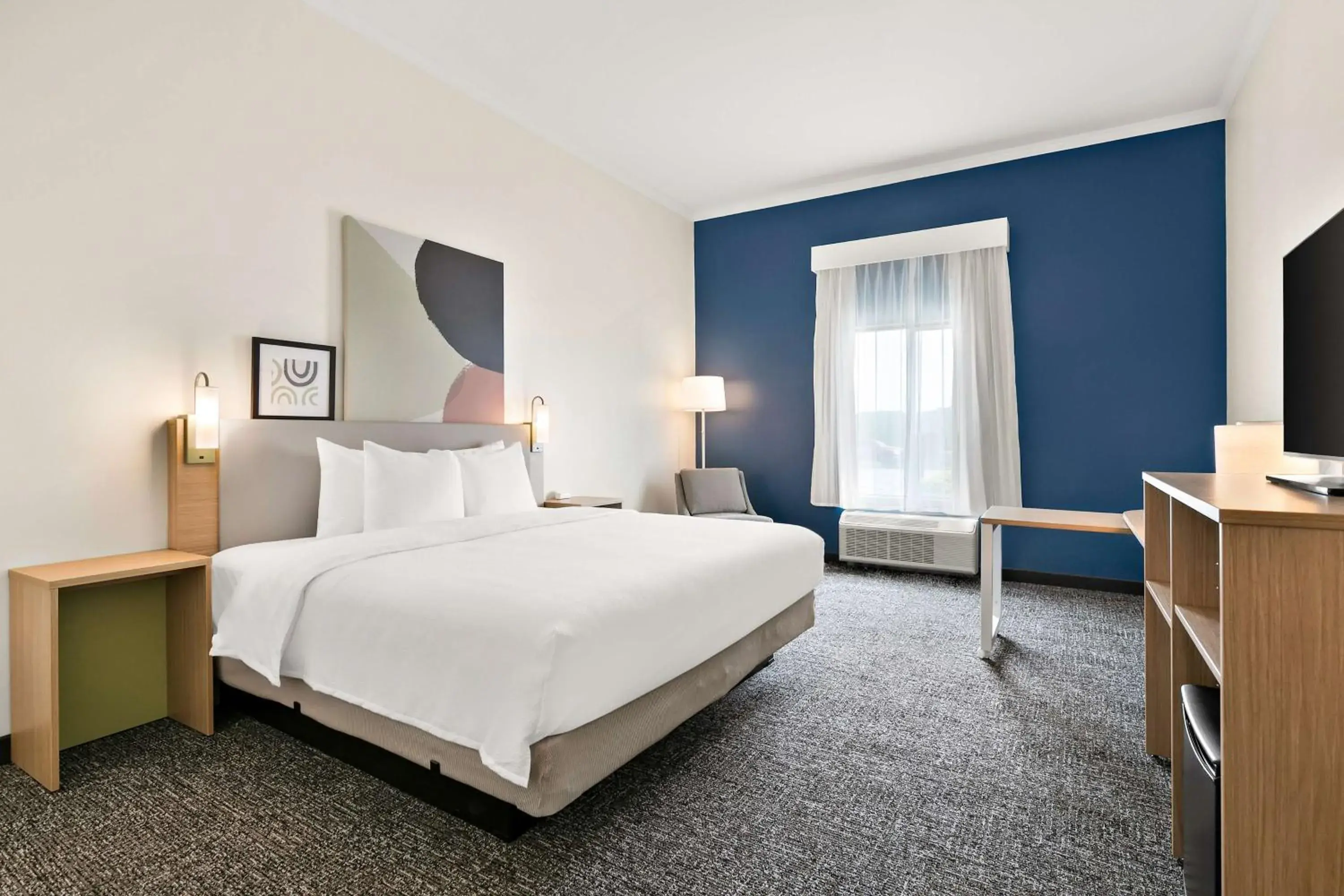 Bed in Spark by Hilton Commerce, GA Bed in Spark by Hilton Commerce, GA