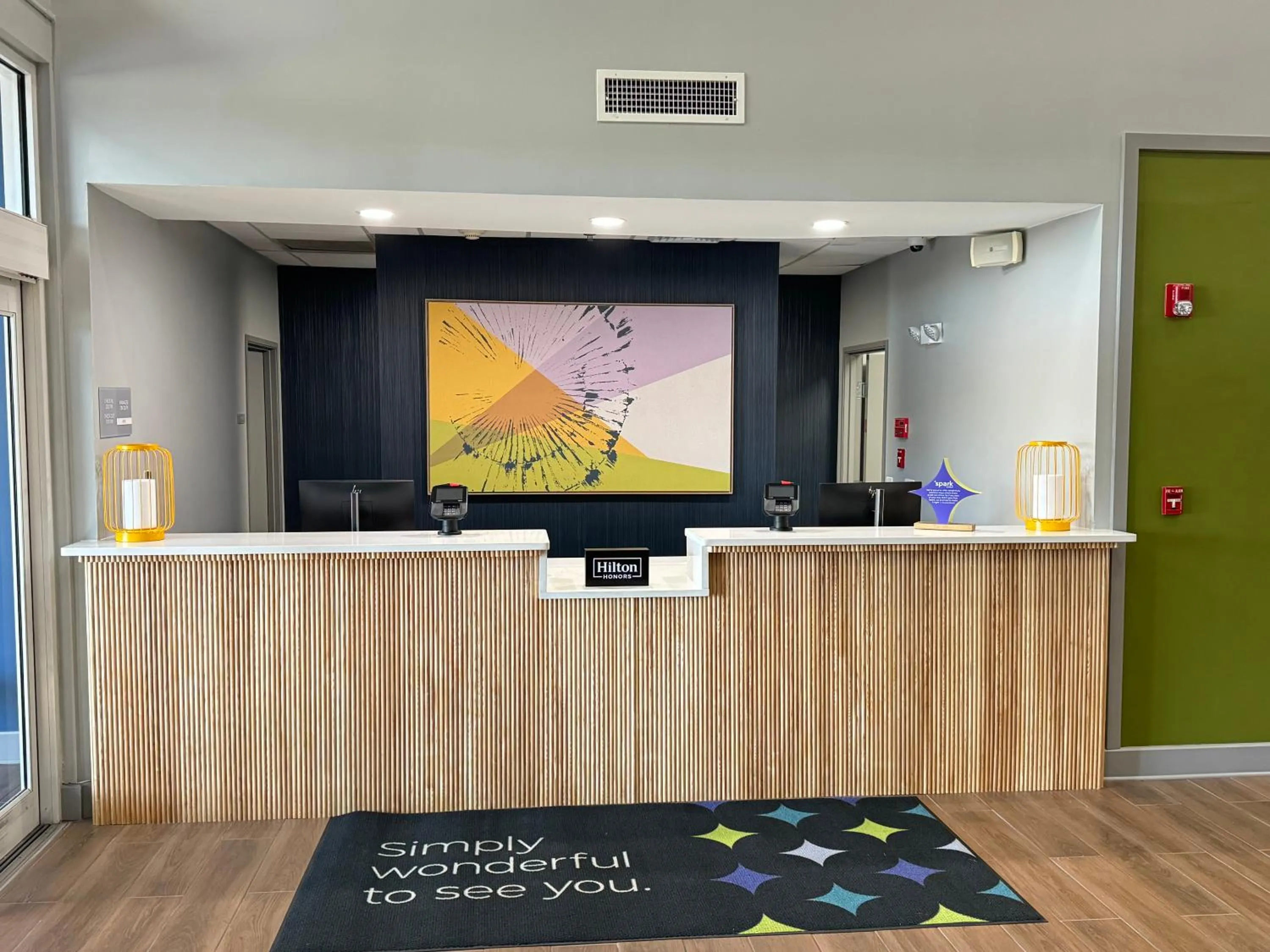 Lobby or reception in Spark by Hilton Commerce, GA