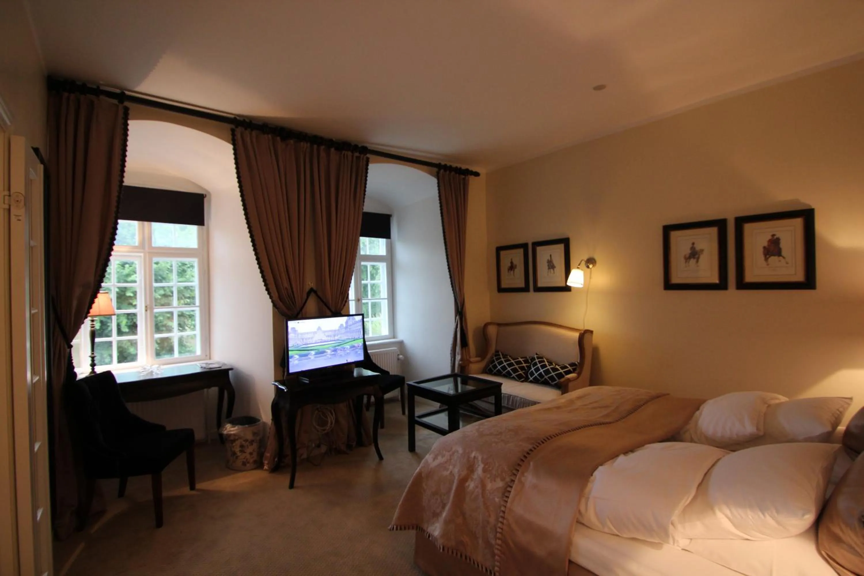 TV and multimedia, Bed in Kokkedal Slotshotel