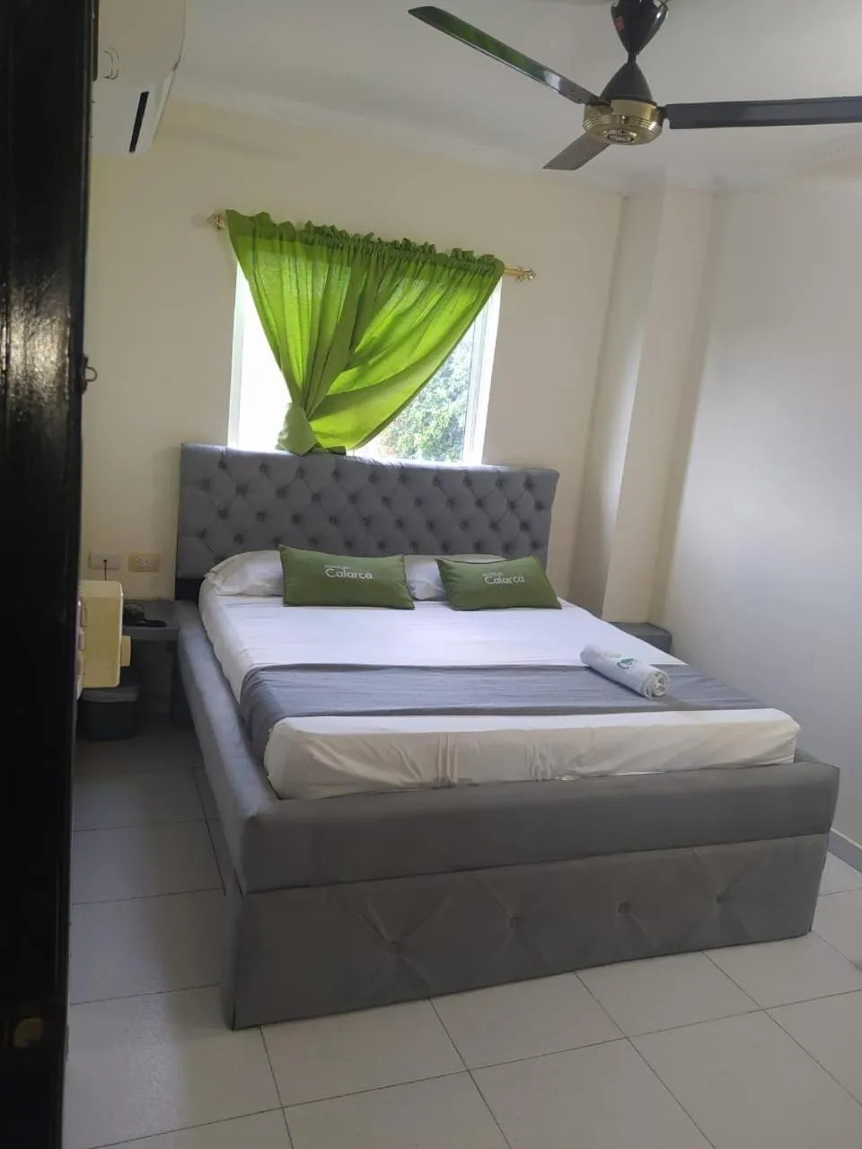 Bed in Hotel Calarca N1