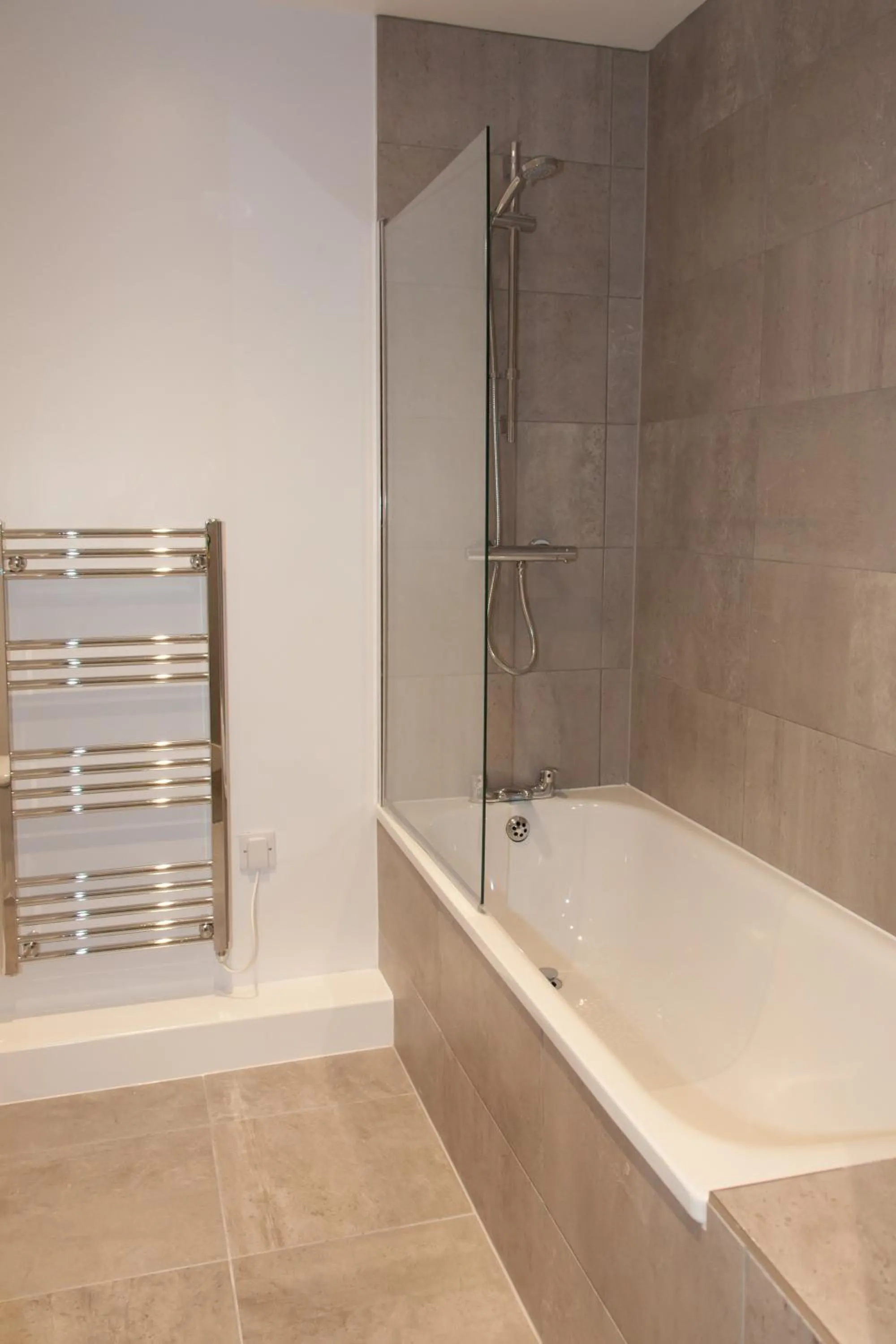 Shower in Luxury Apartments Newcastle