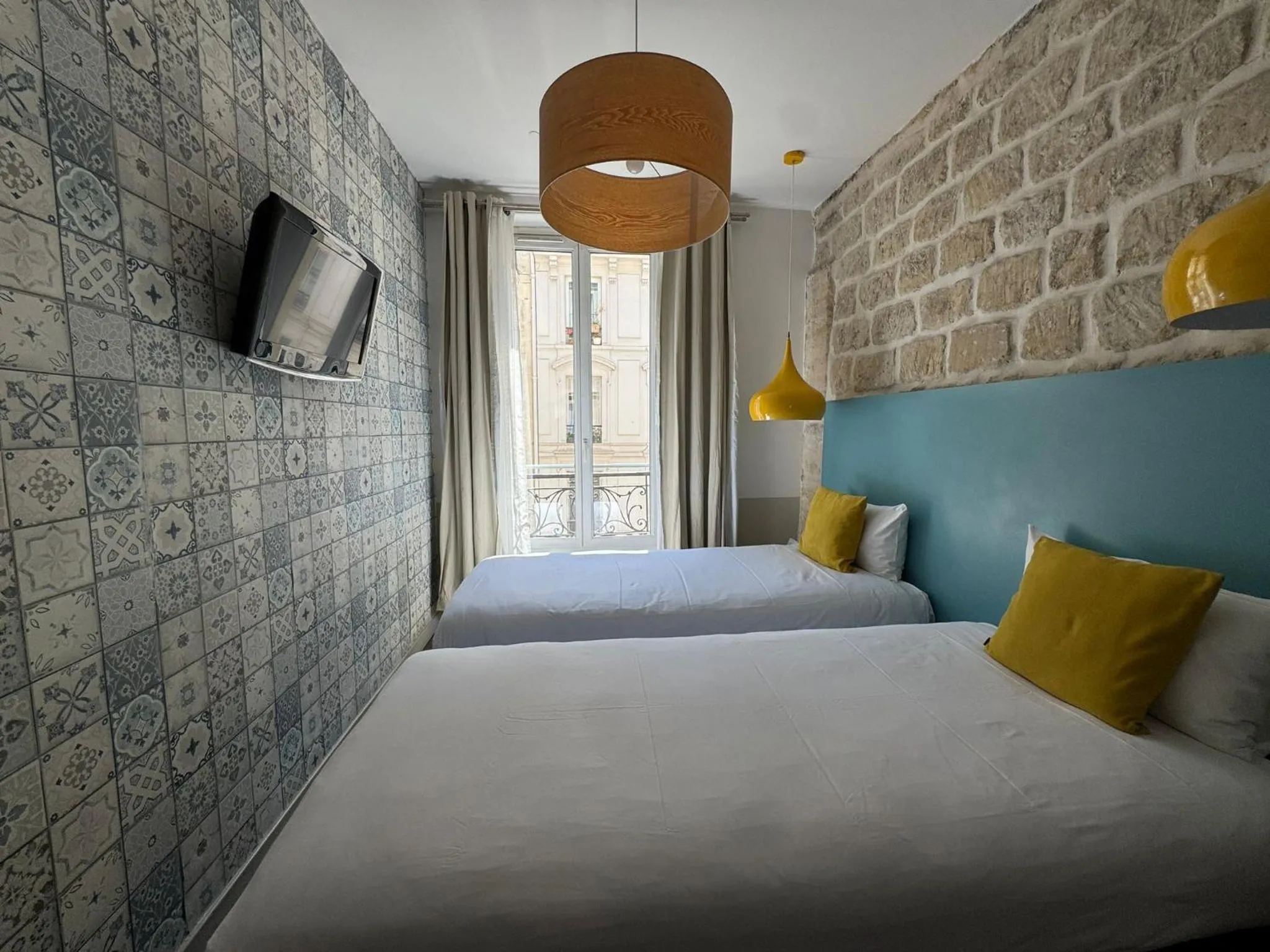 Bedroom, Bed in Le Regent Montmartre by Hiphophostels