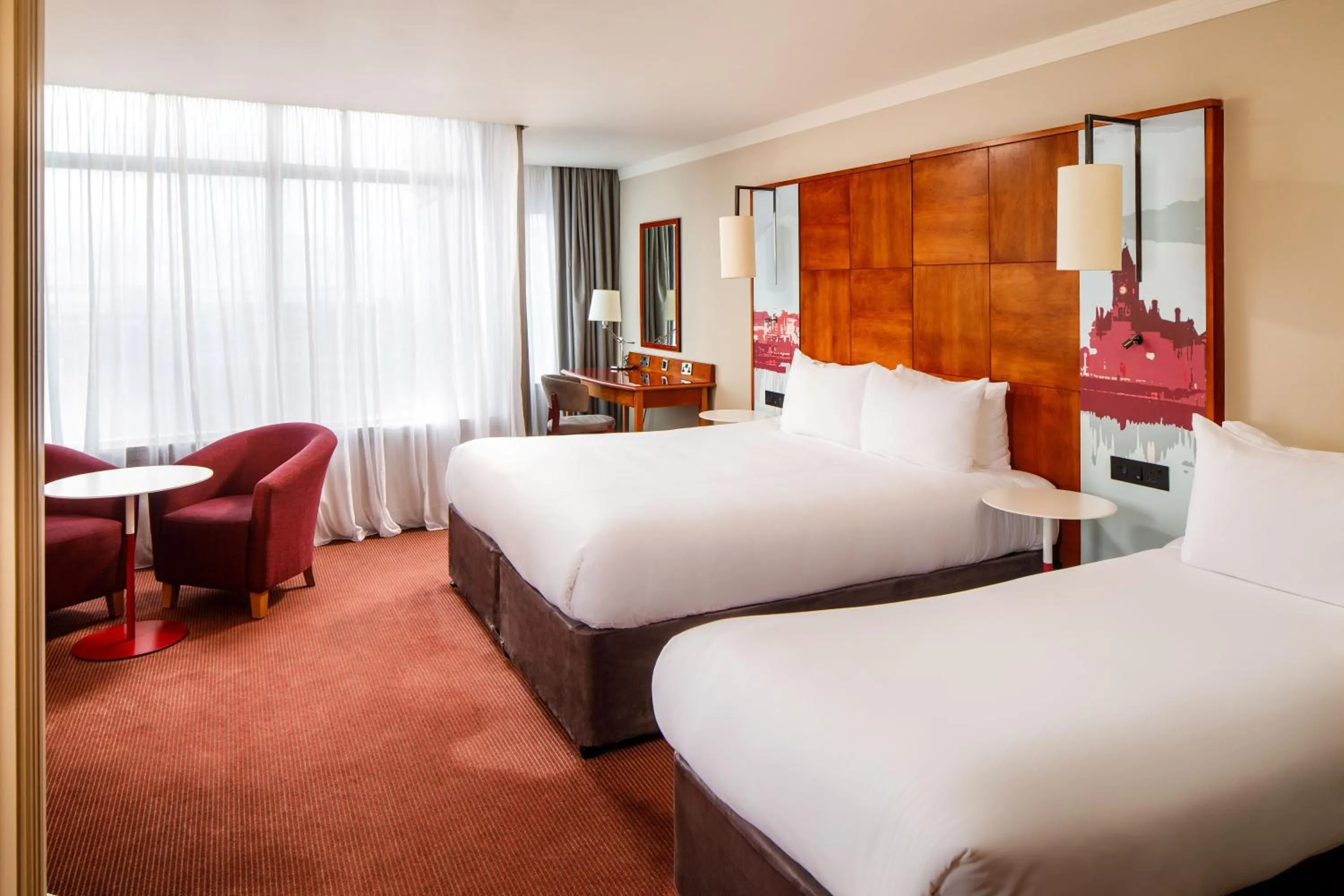 Bedroom, Bed in Holland House Hotel Cardiff By Sunday