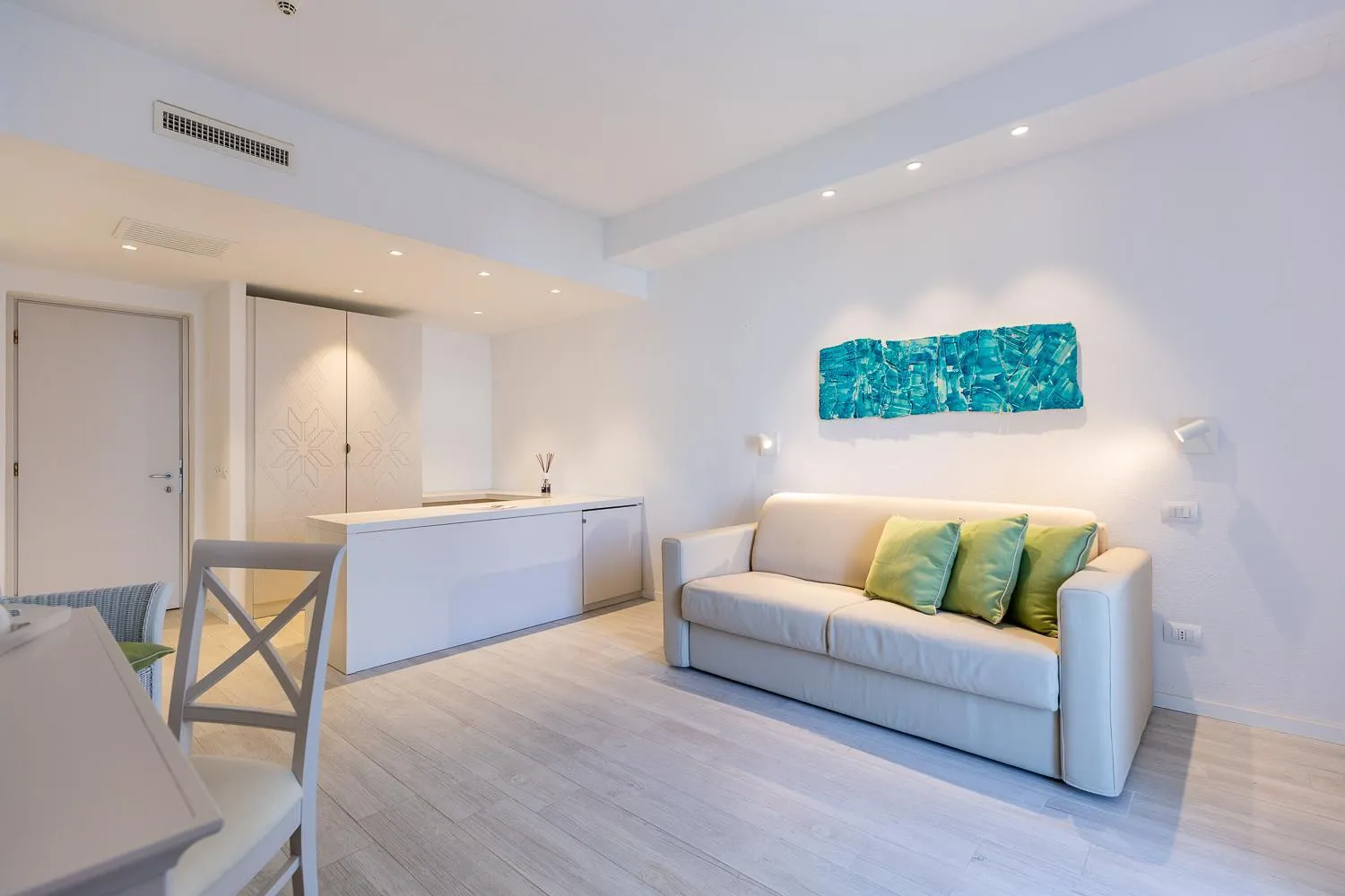 Living room in Hotel Flamingo