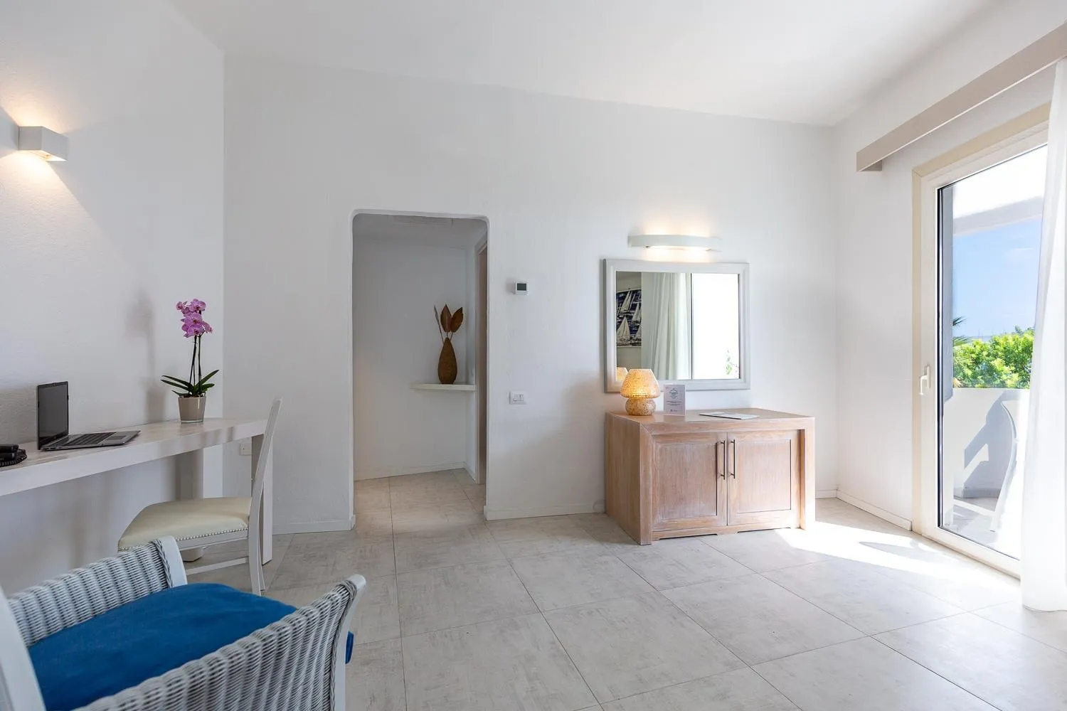 Living room in Hotel Flamingo