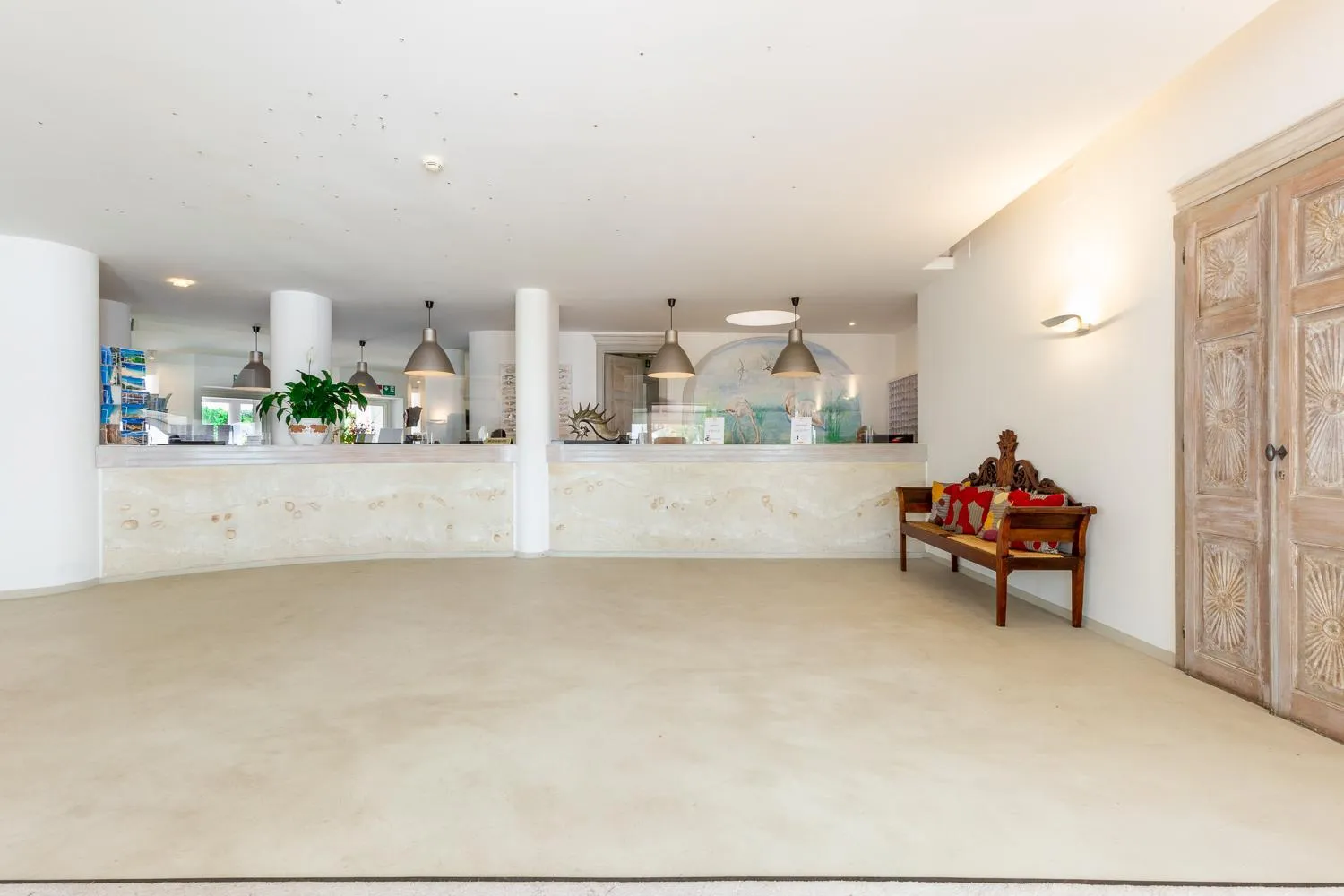 Lobby or reception in Hotel Flamingo