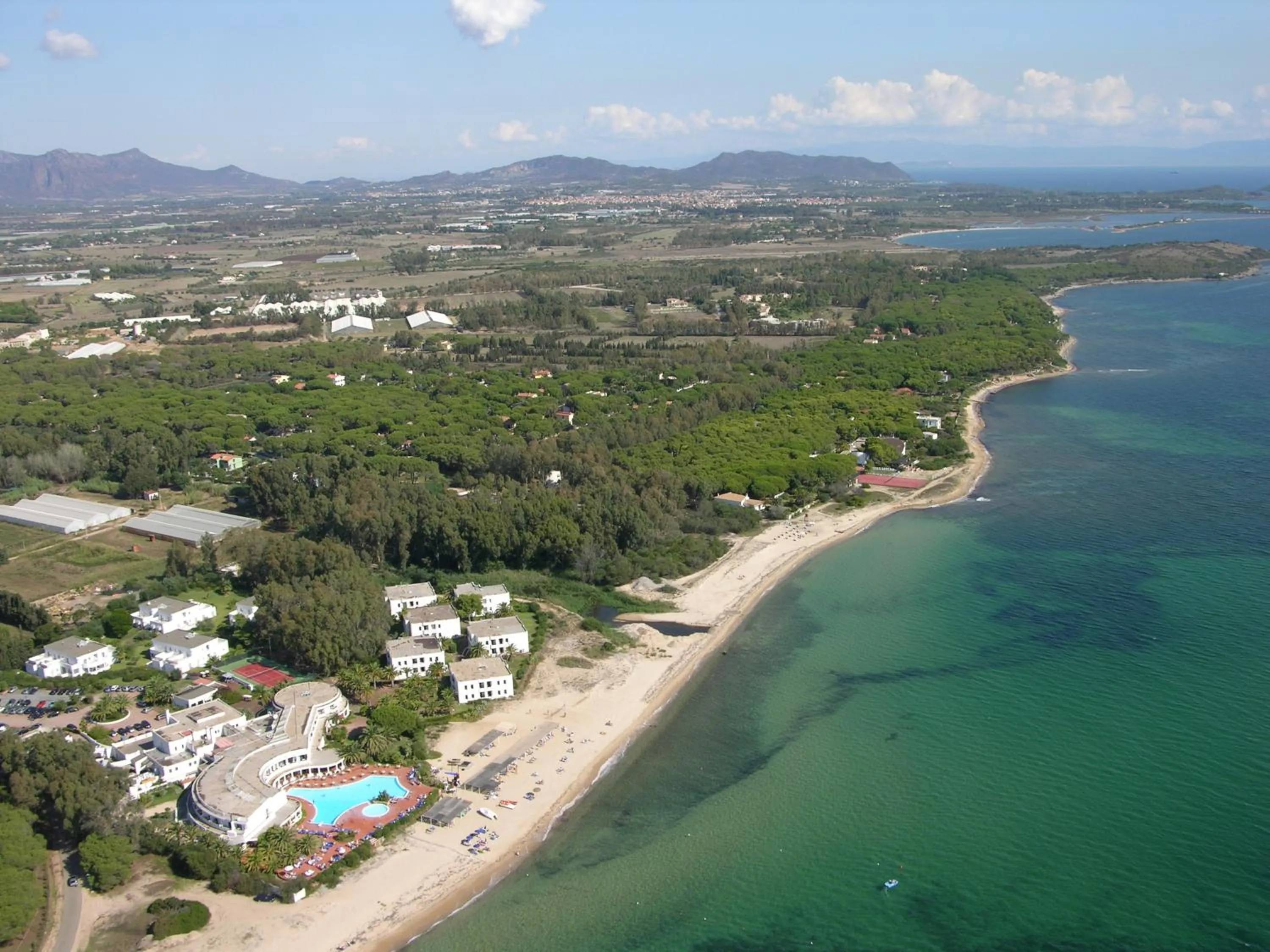 Bird's eye view in Hotel Flamingo