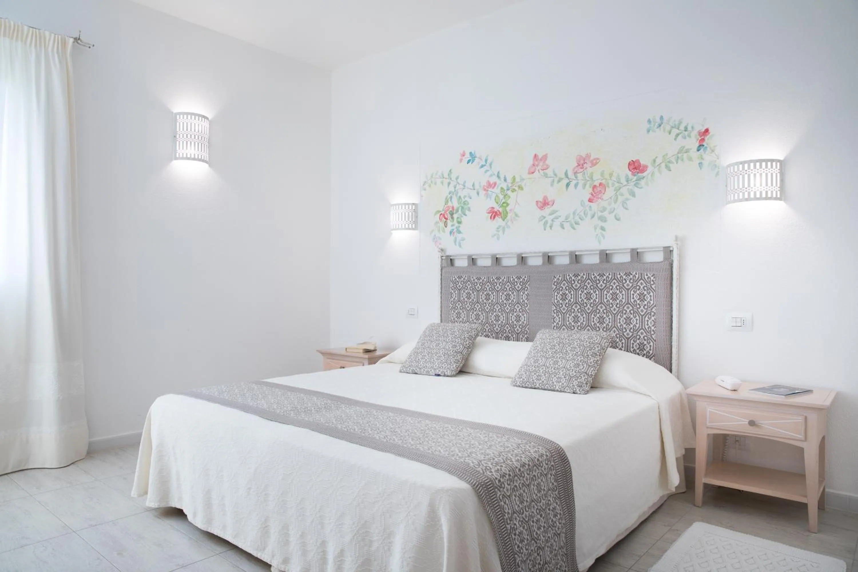 Bed in Hotel Flamingo