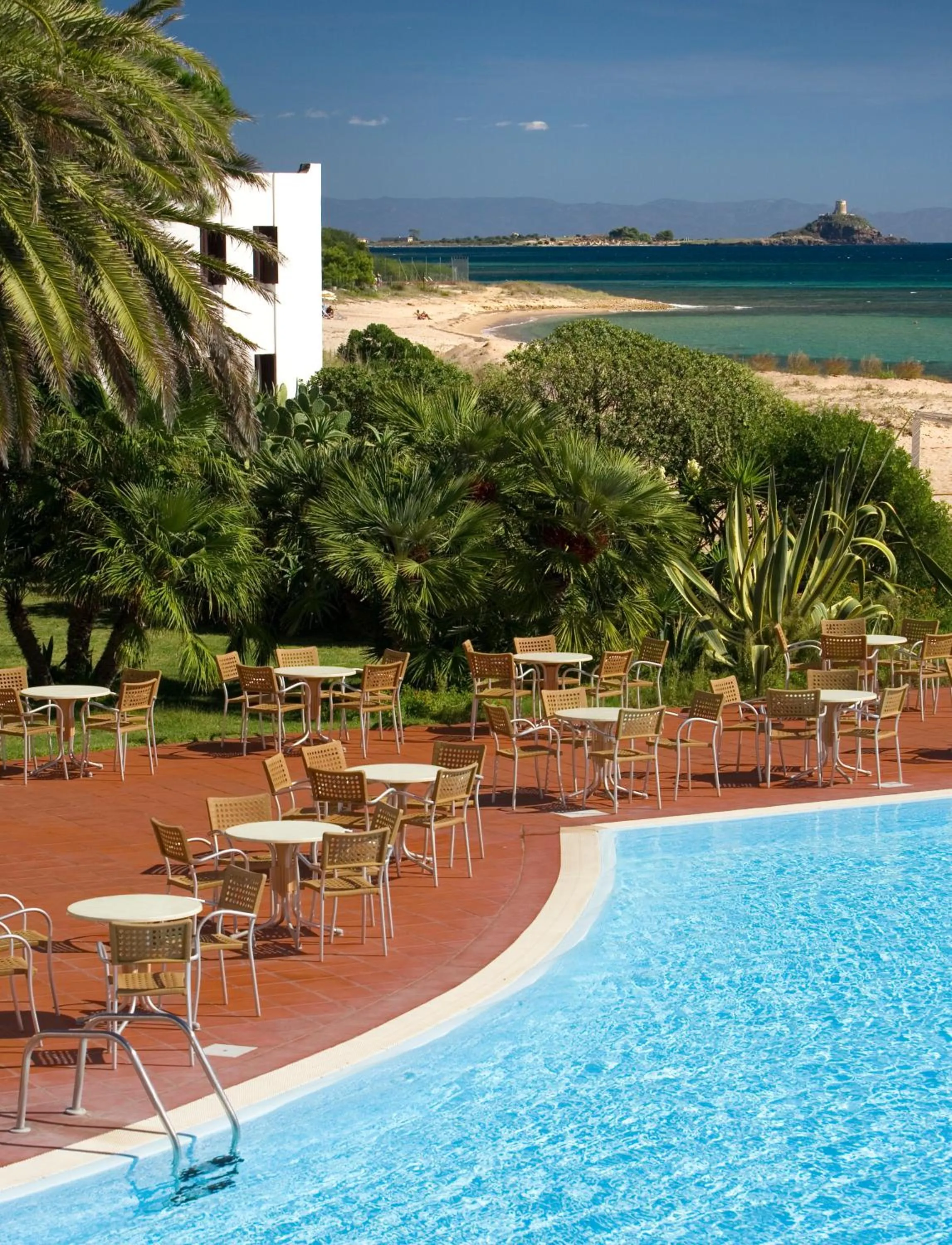 Swimming pool in Hotel Flamingo