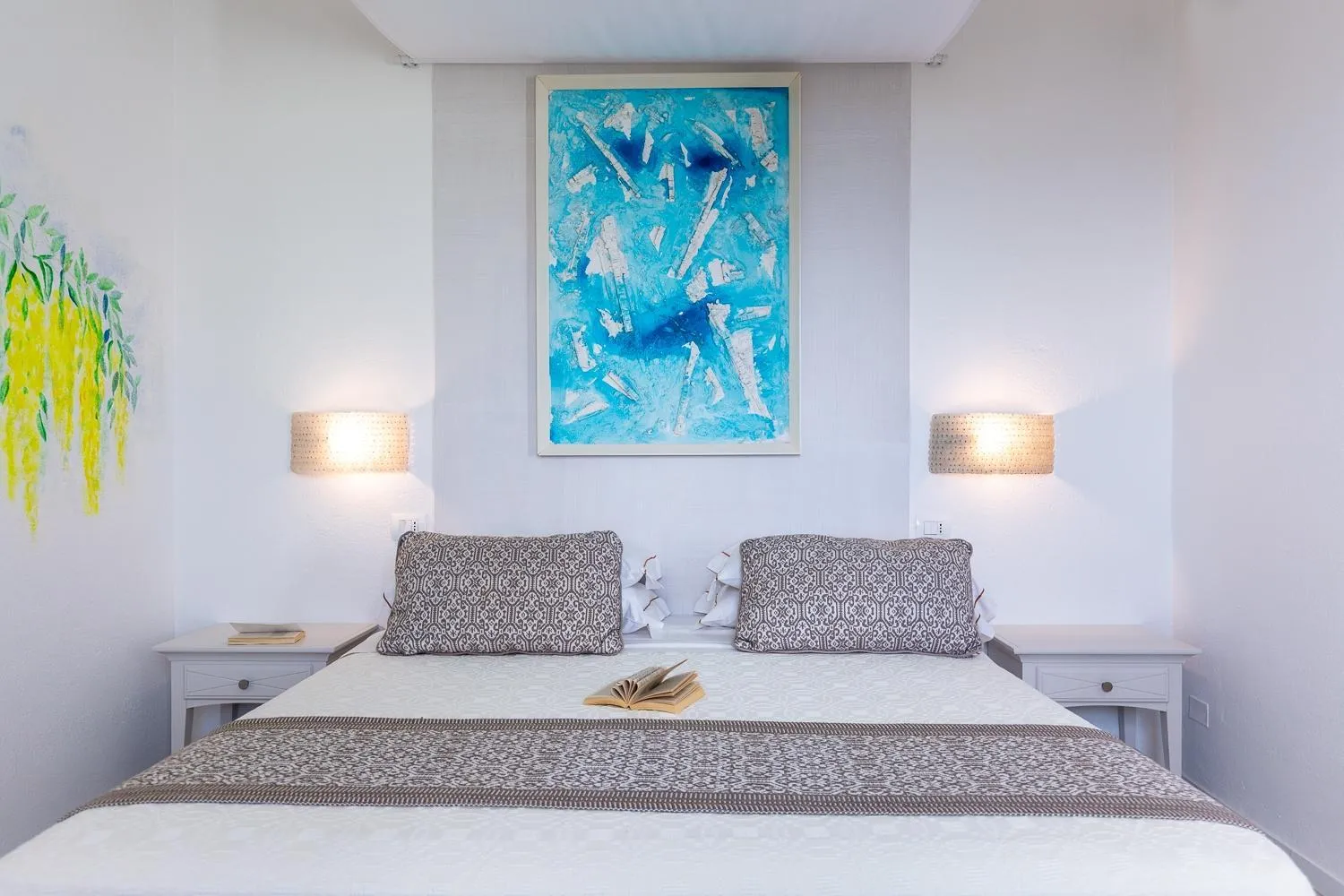 Bed in Hotel Flamingo