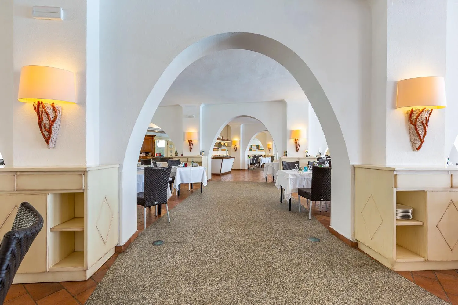 Restaurant/places to eat in Hotel Flamingo