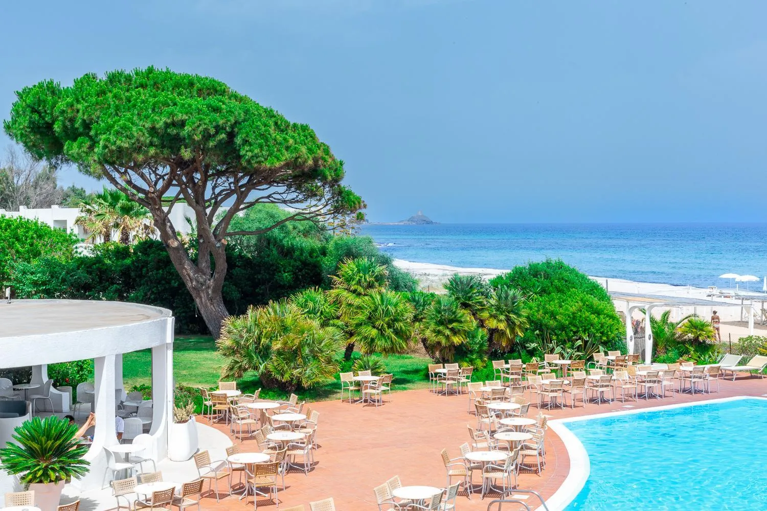 Sea view in Hotel Flamingo