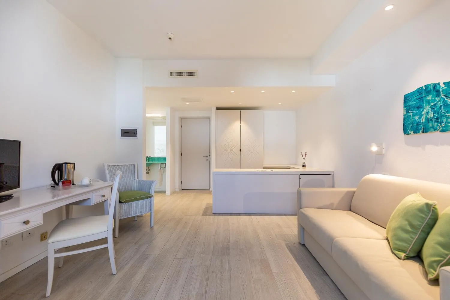 Living room in Hotel Flamingo