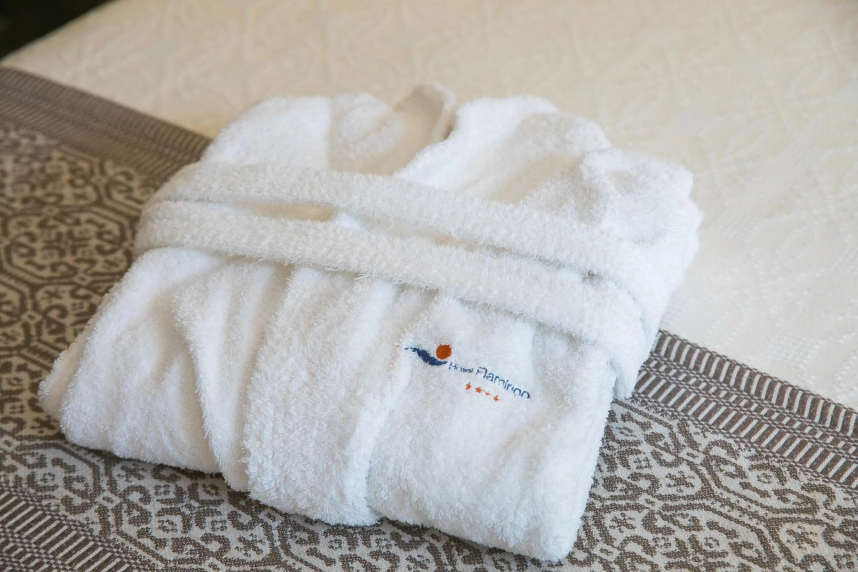 Decorative detail, Bed in Hotel Flamingo