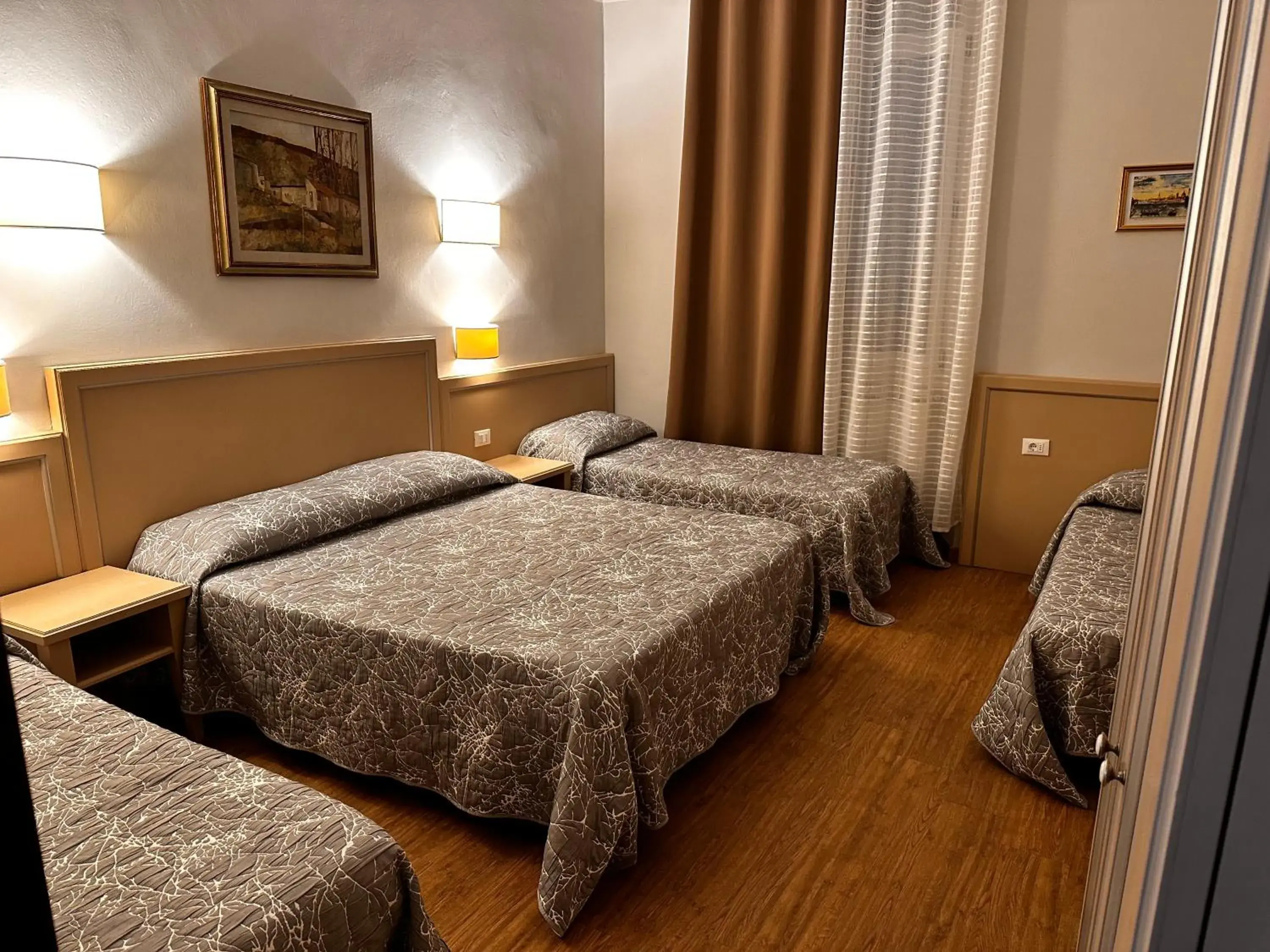 Bed in Hotel Eden Bed in Hotel Eden