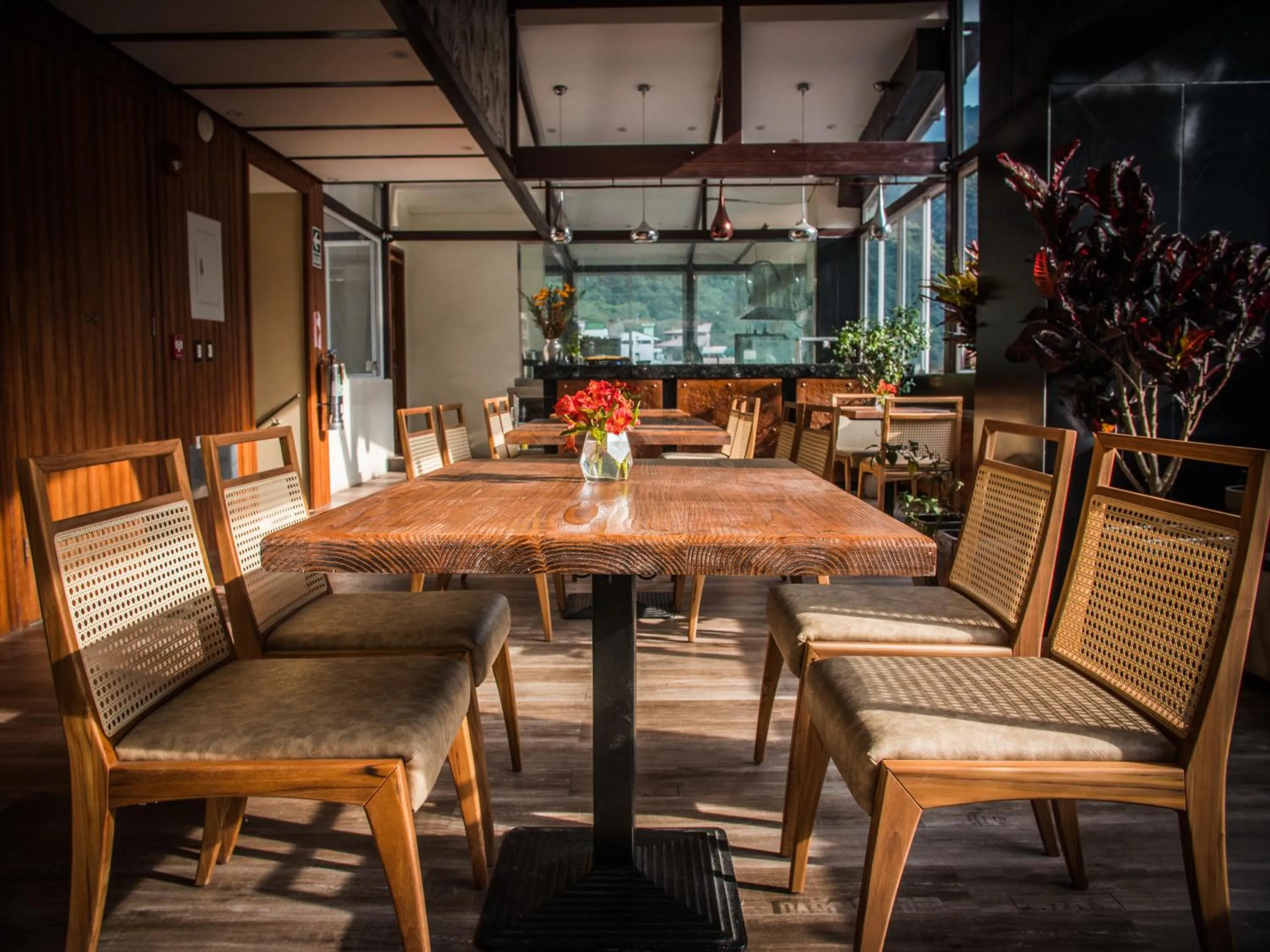 Seating area in Jaya Machu Picchu Boutique Hotel