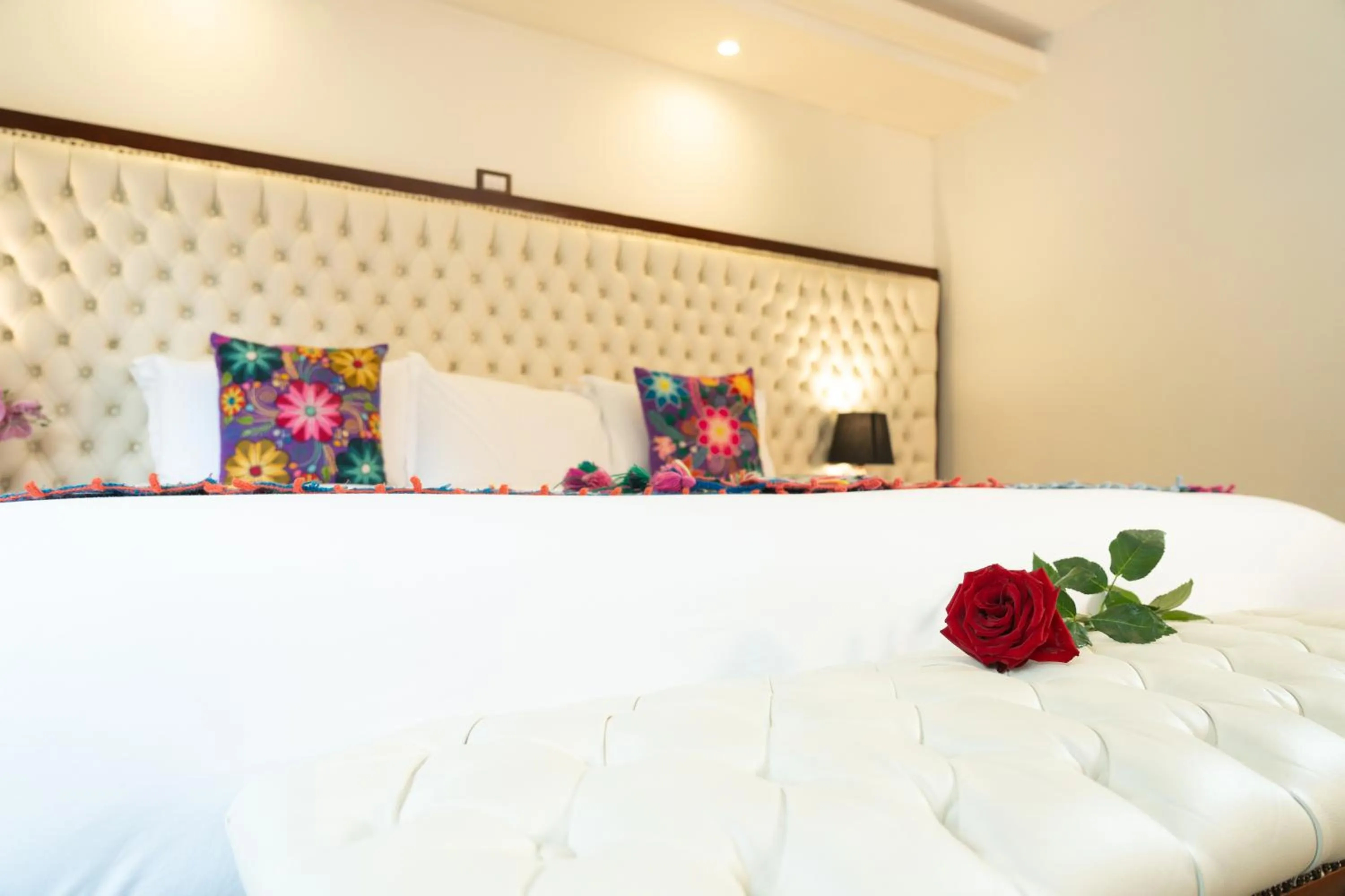 Bed in Jaya Machu Picchu Boutique Hotel