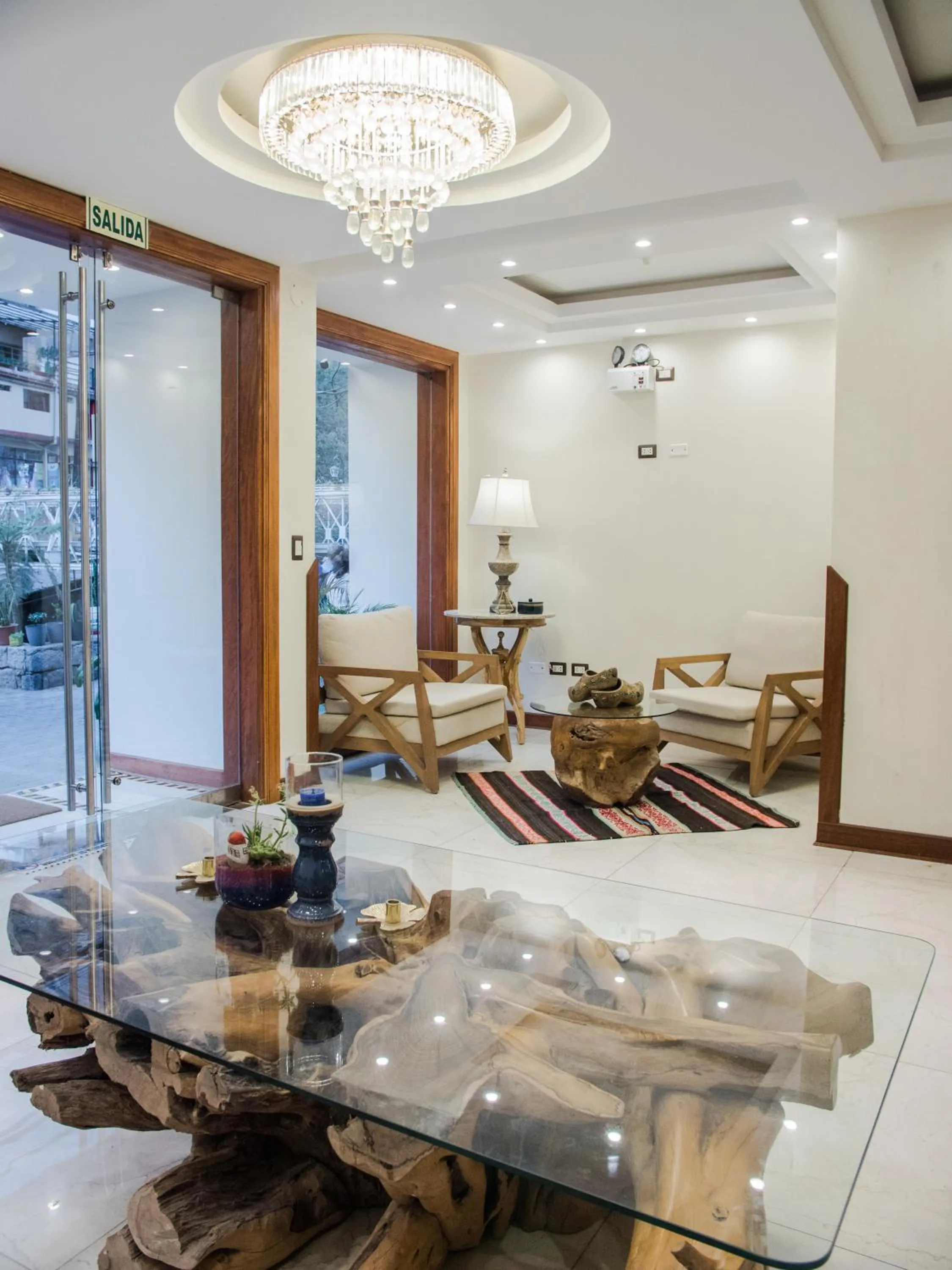 Living room in Jaya Machu Picchu Boutique Hotel