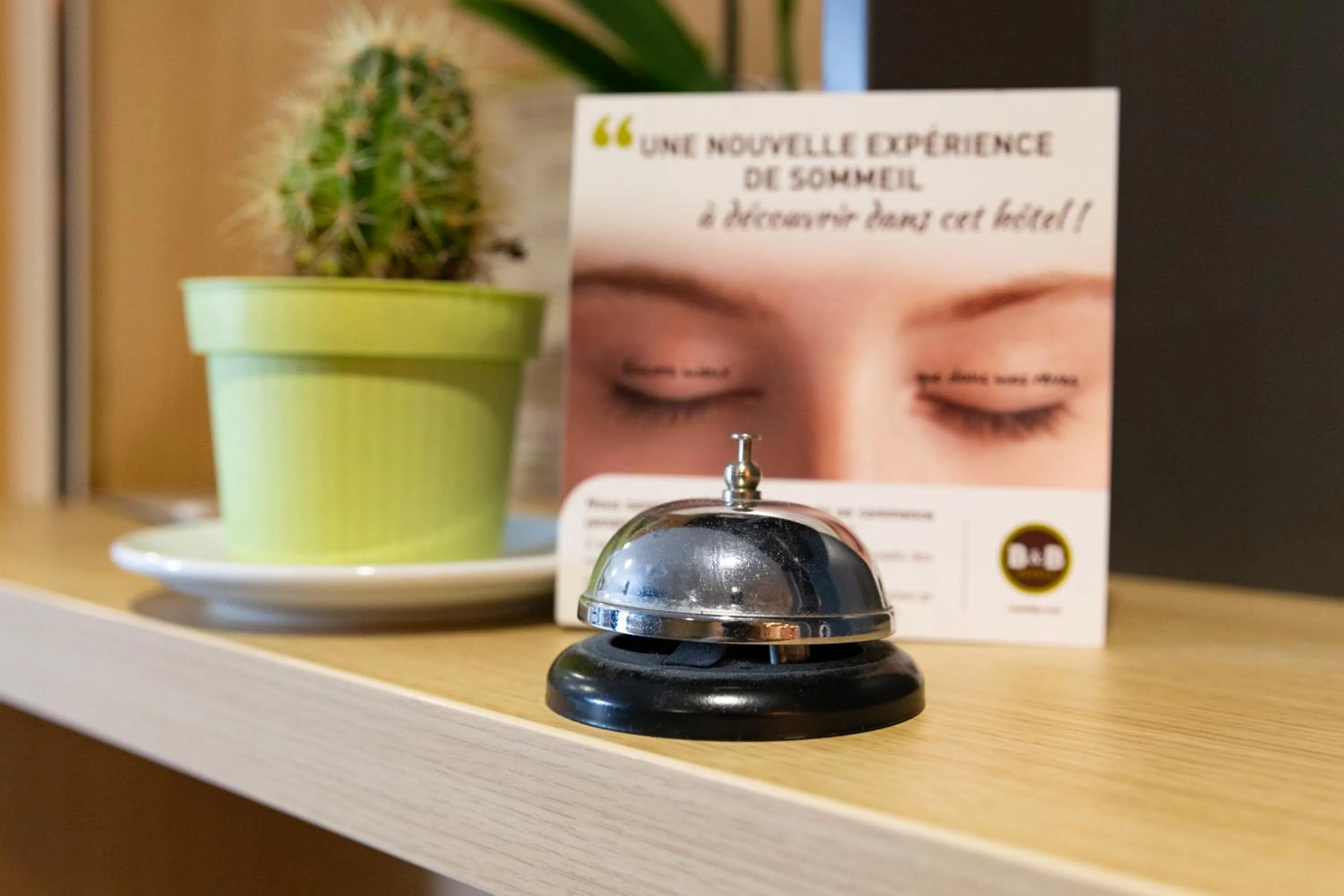 Lobby or reception in B&B HOTEL Angers Parc Expos