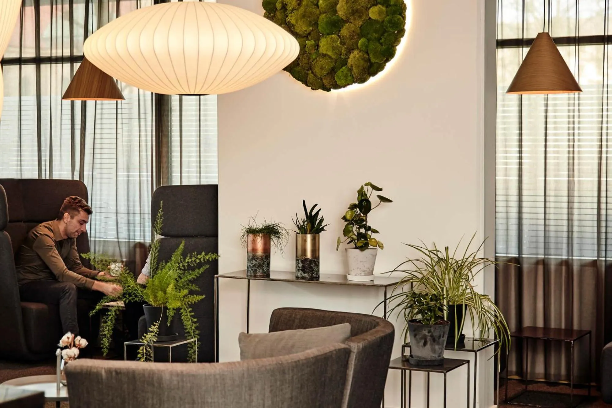 Lounge or bar in Comwell Hvide Hus Aalborg, Dolce by Wyndham