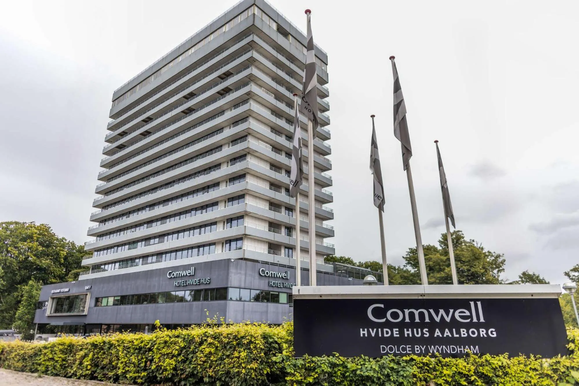 Property building in Comwell Hvide Hus Aalborg, Dolce by Wyndham