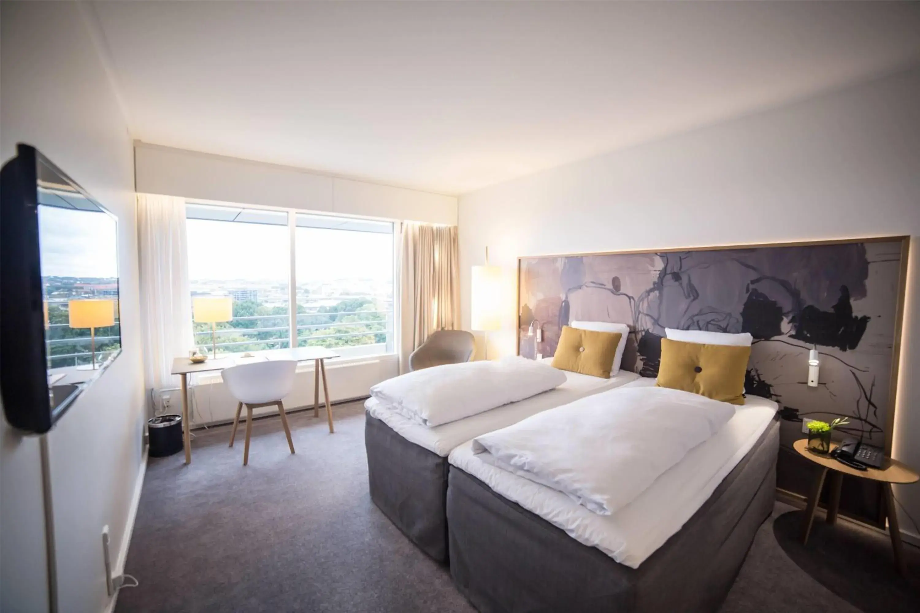 Photo of the whole room, Bed in Comwell Hvide Hus Aalborg, Dolce by Wyndham Photo of the whole room, Bed in Comwell Hvide Hus Aalborg, Dolce by Wyndham