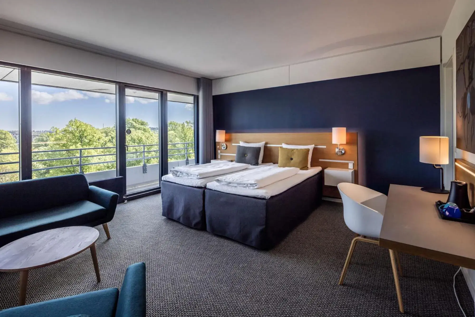 Bedroom, Bed in Comwell Hvide Hus Aalborg, Dolce by Wyndham Bedroom, Bed in Comwell Hvide Hus Aalborg, Dolce by Wyndham