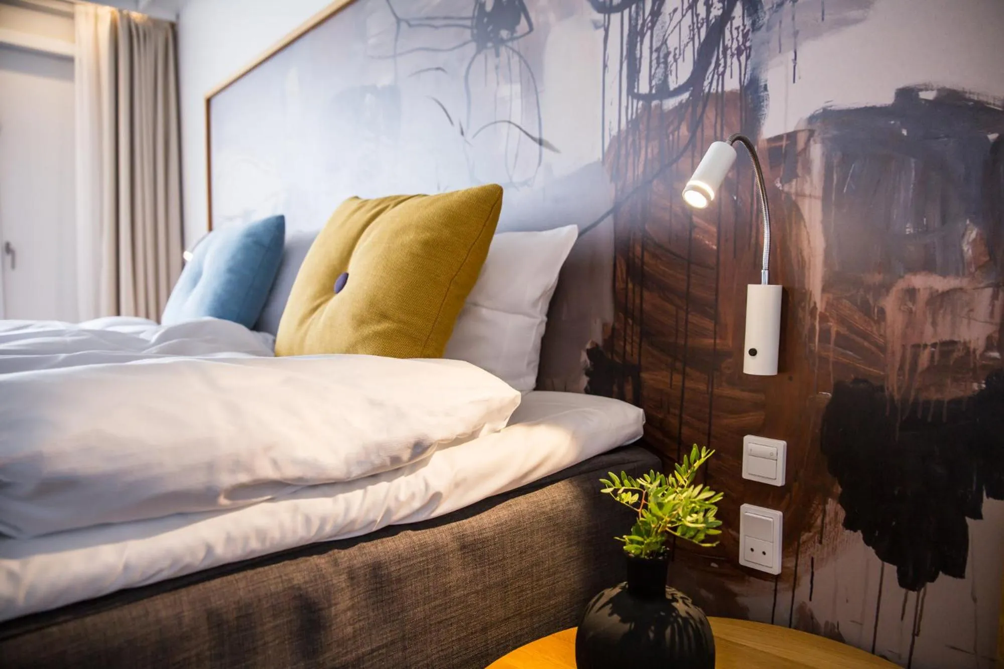 Bed in Comwell Hvide Hus Aalborg, Dolce by Wyndham