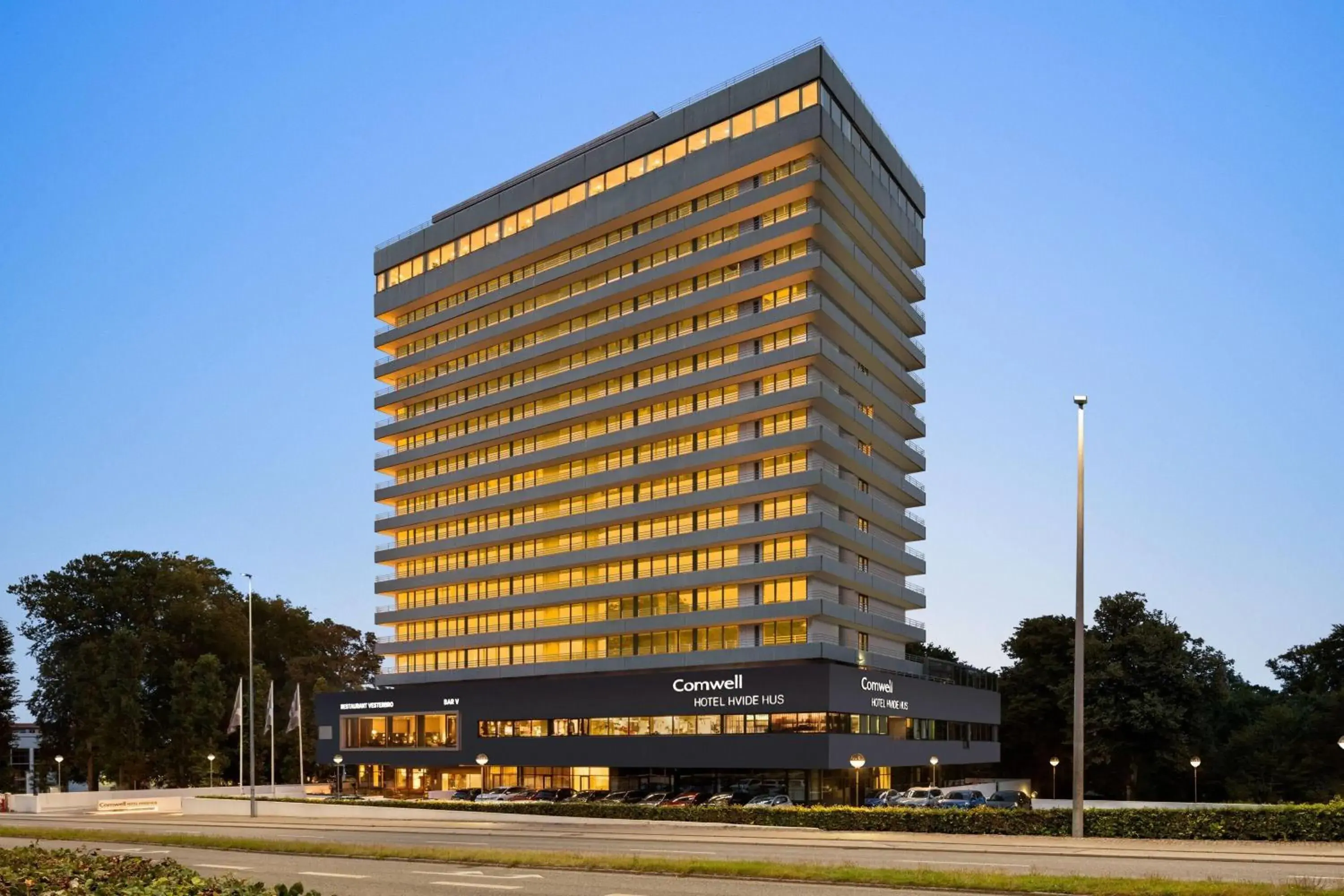 Property building in Comwell Hvide Hus Aalborg, Dolce by Wyndham Property building in Comwell Hvide Hus Aalborg, Dolce by Wyndham