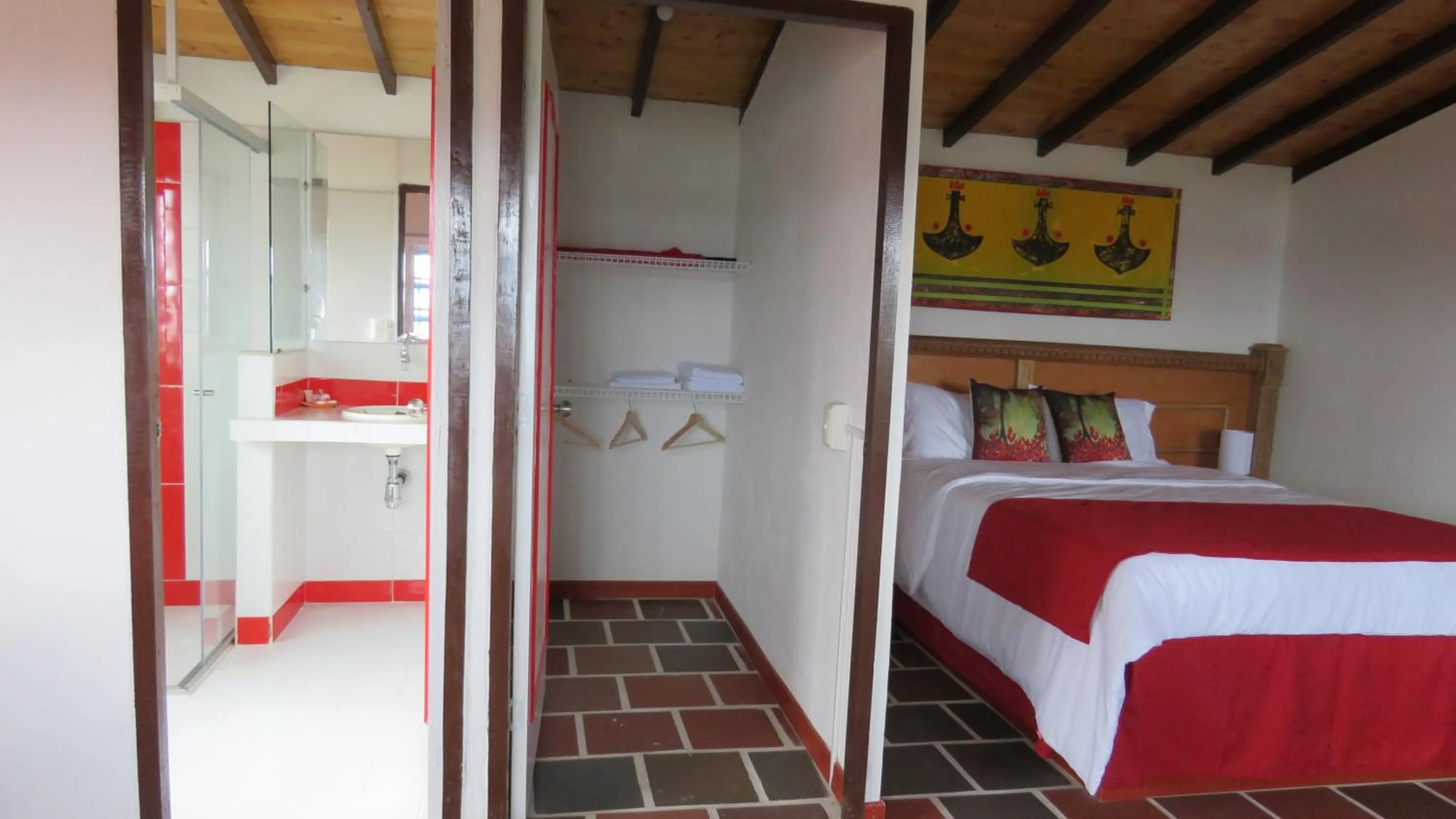 Photo of the whole room, Bed in Hotel Zocalo Campestre