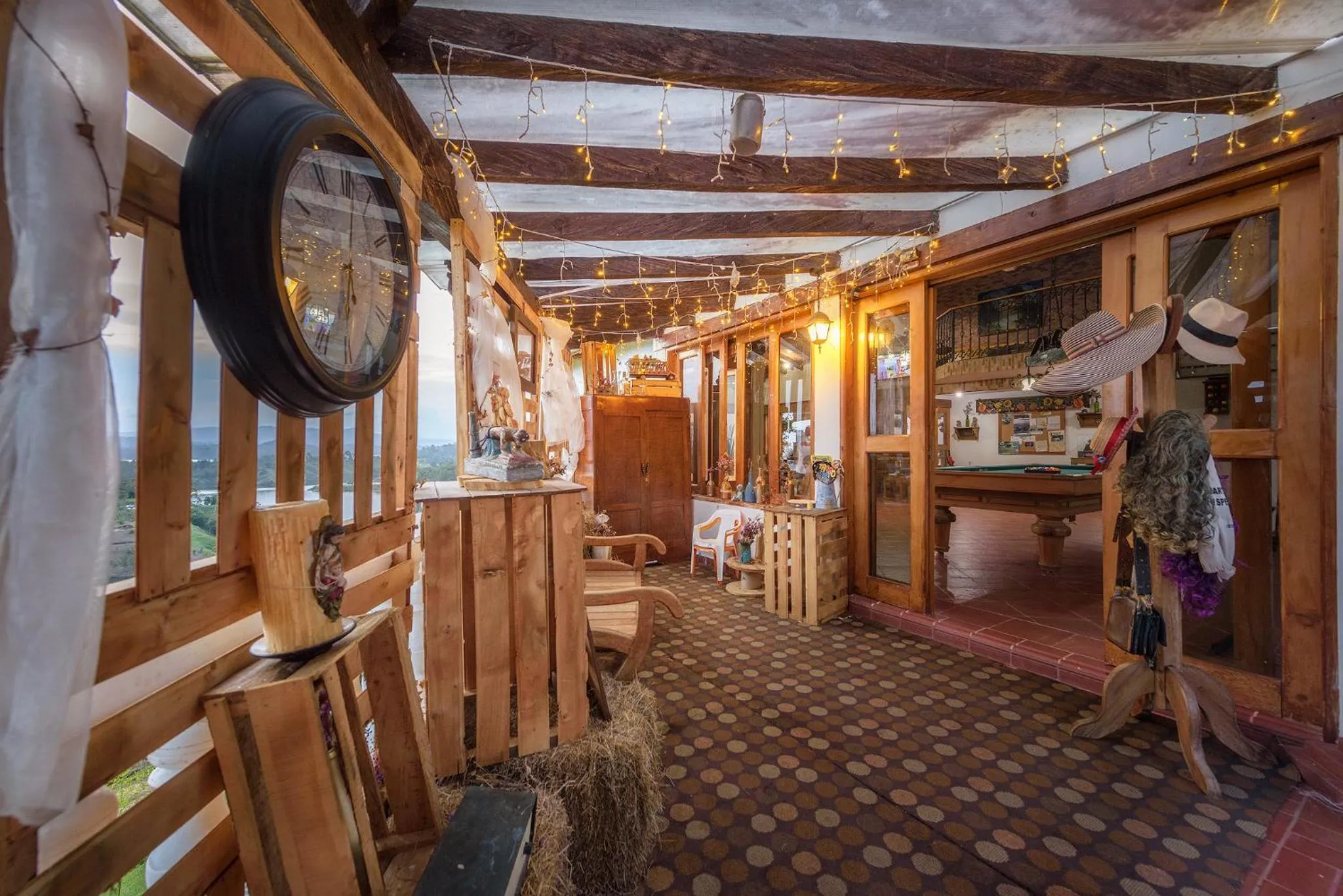 Dining area in Hotel Zocalo Campestre