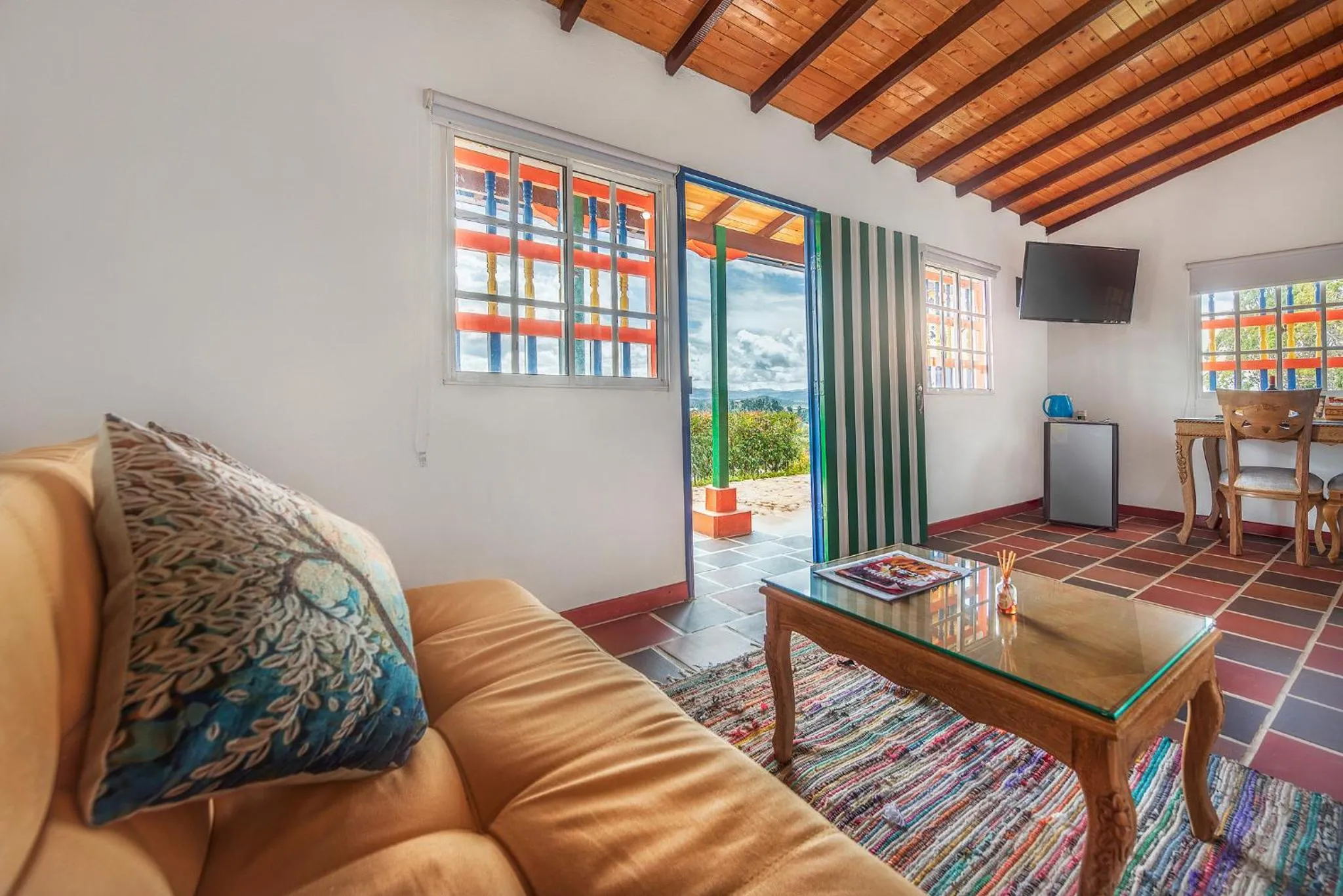 Living room in Hotel Zocalo Campestre