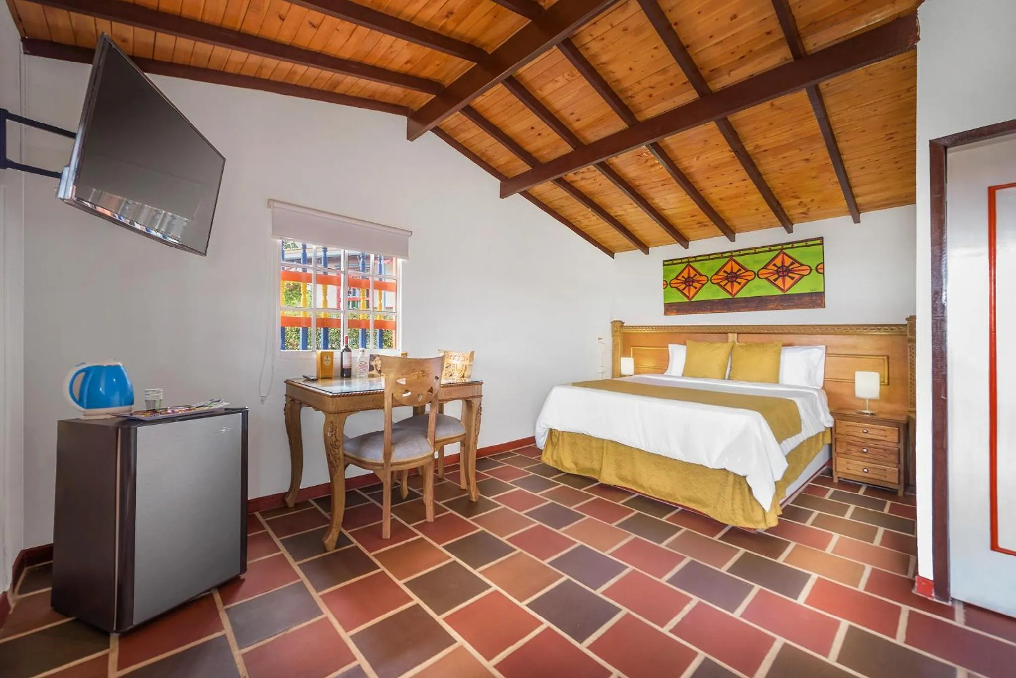 Bed in Hotel Zocalo Campestre