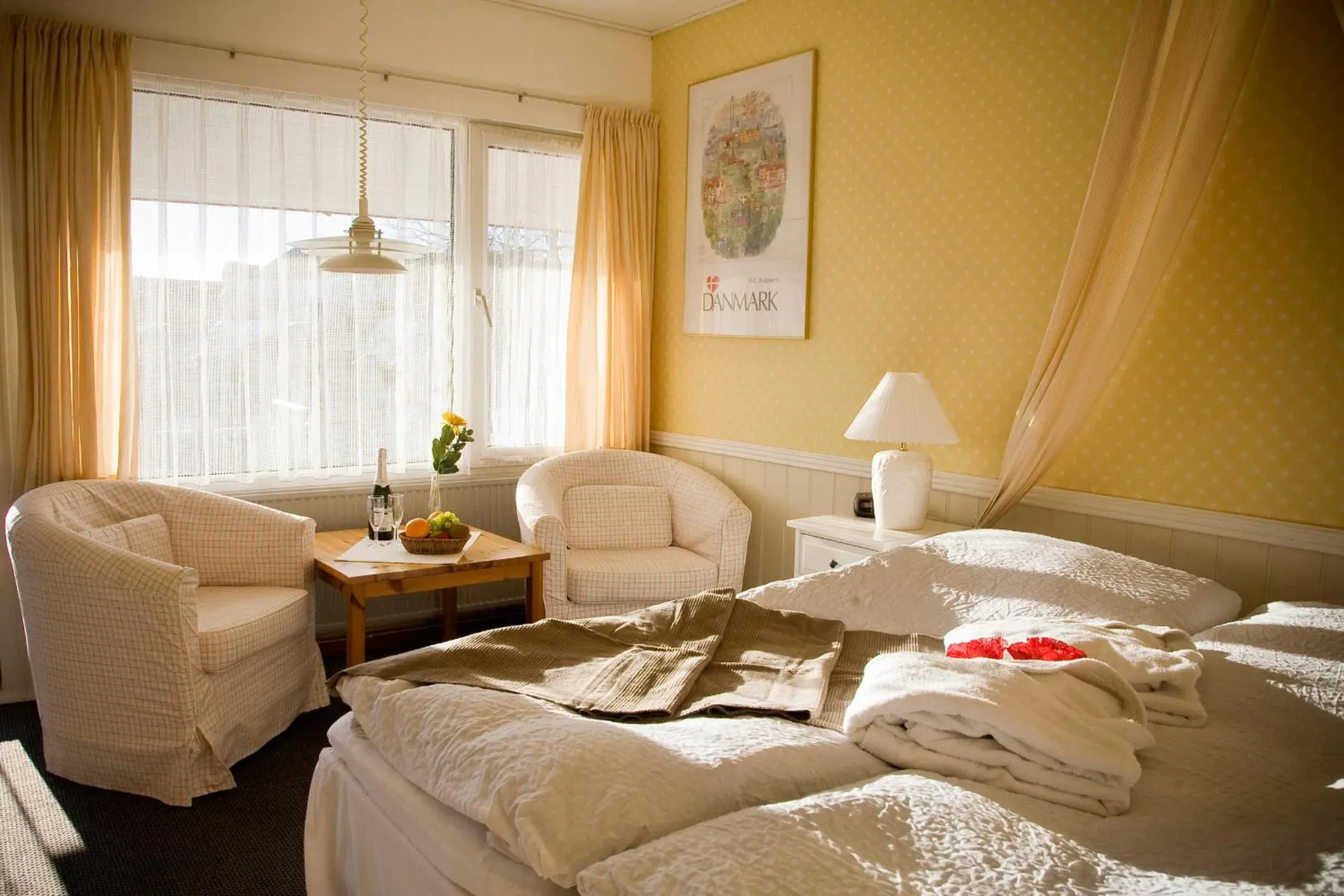 Single Room in Hotel Kommandørgården Single Room in Hotel Kommandørgården