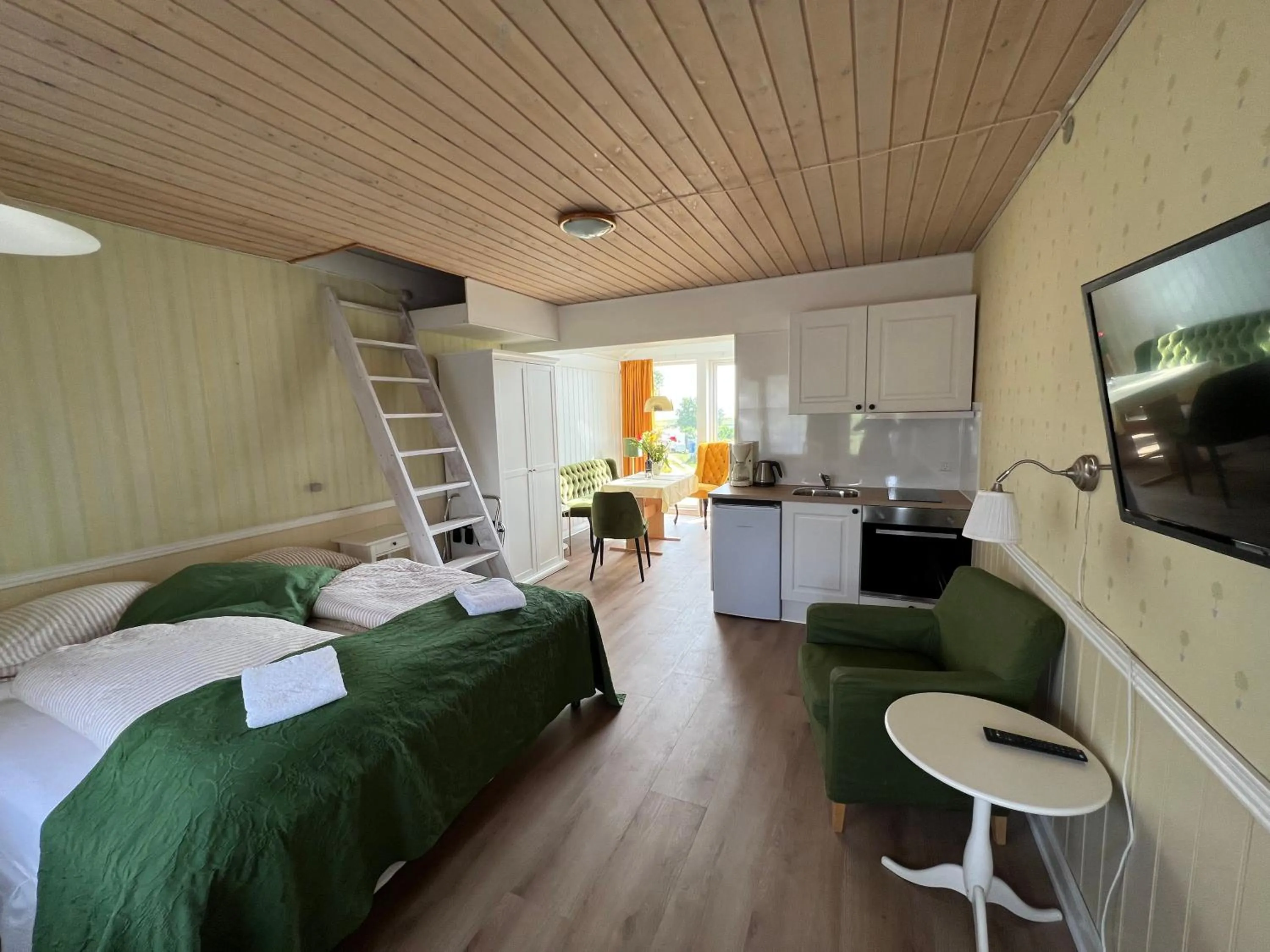 Bed in Hotel Kommandørgården