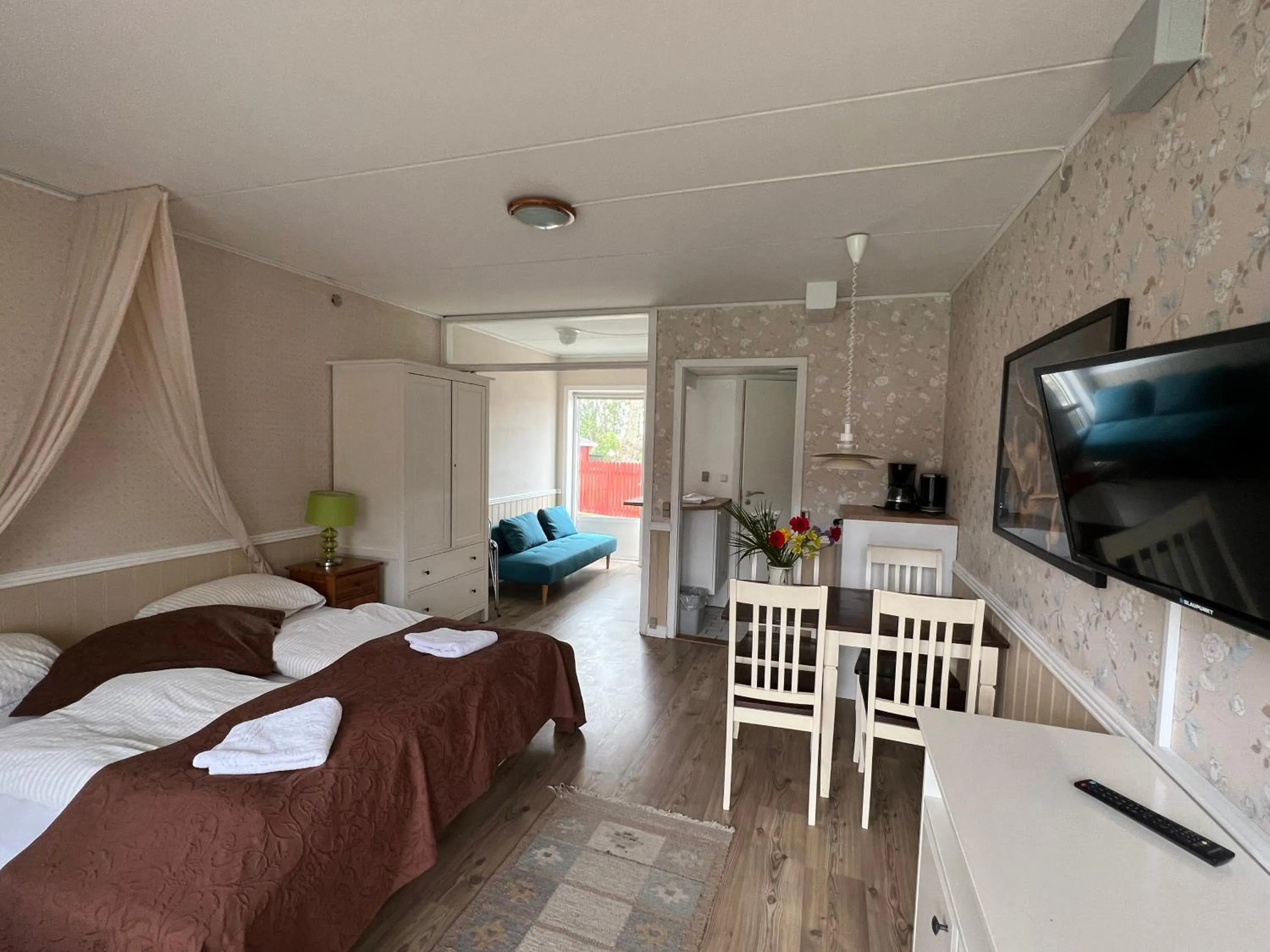 Bed in Hotel Kommandørgården