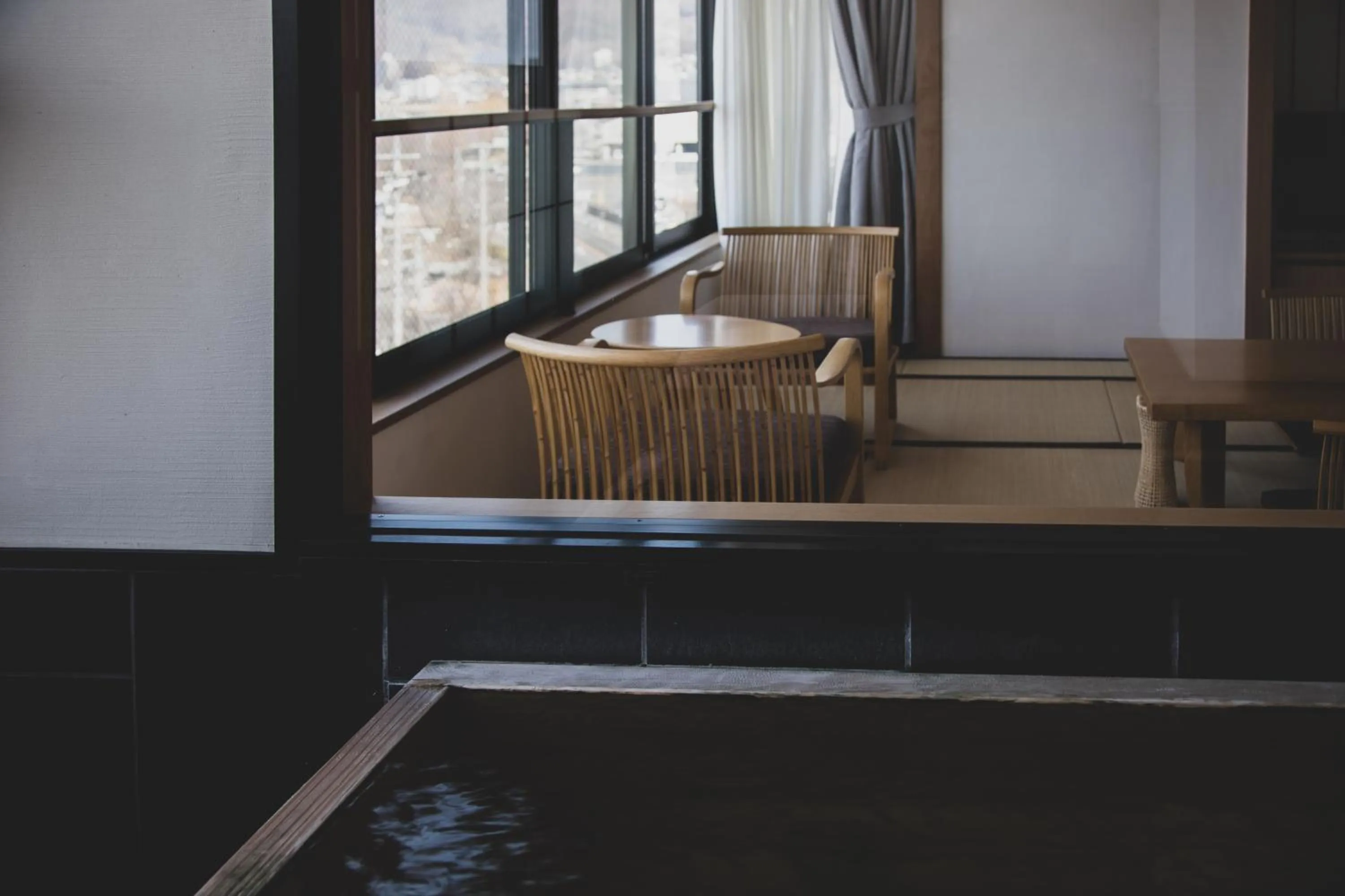Open Air Bath in Sui Suwako