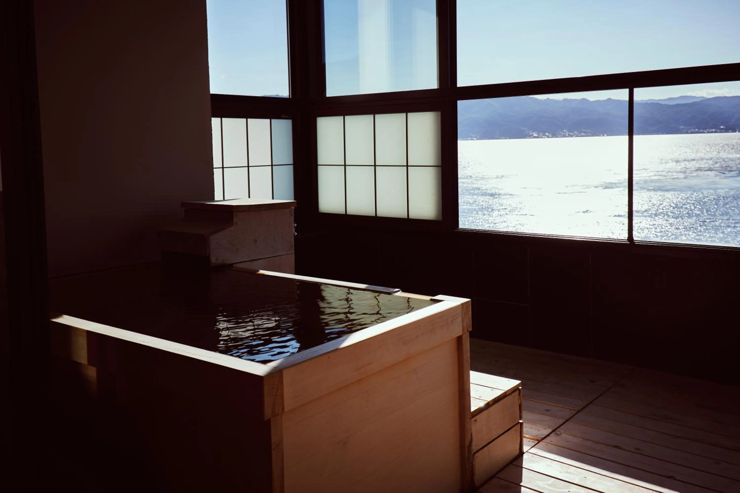 Open Air Bath in Sui Suwako