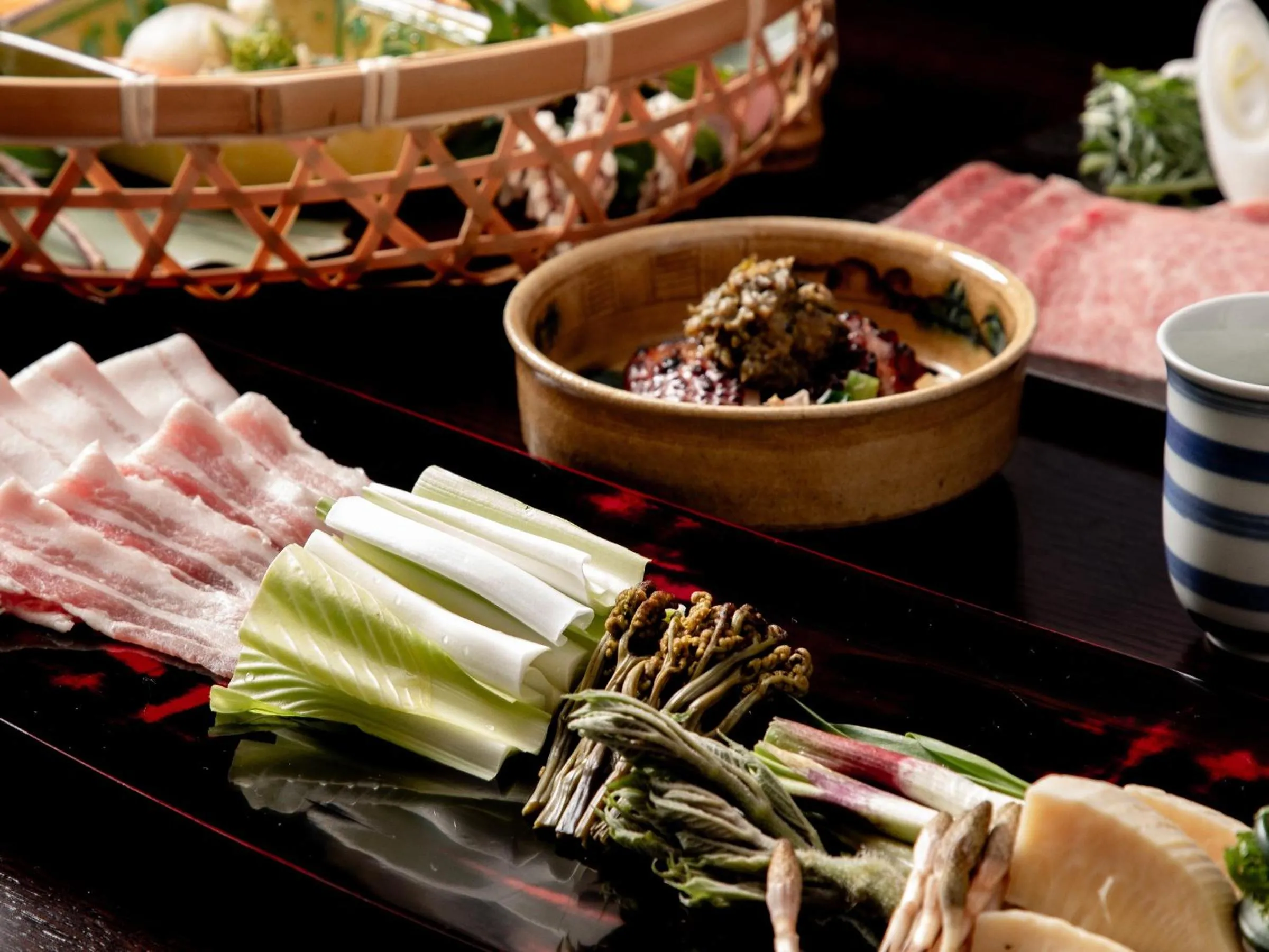 Food close-up in Sui Suwako