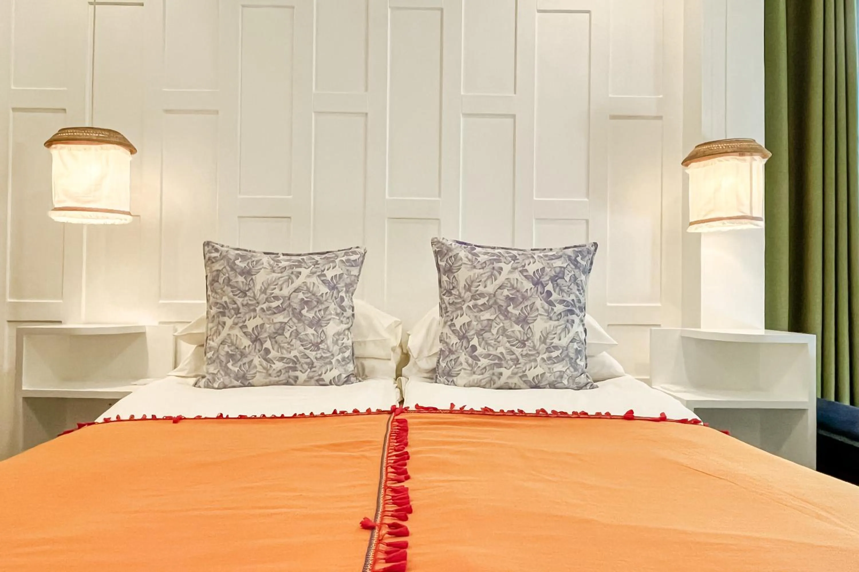 Bedroom, Bed in Baan Bua Cottage