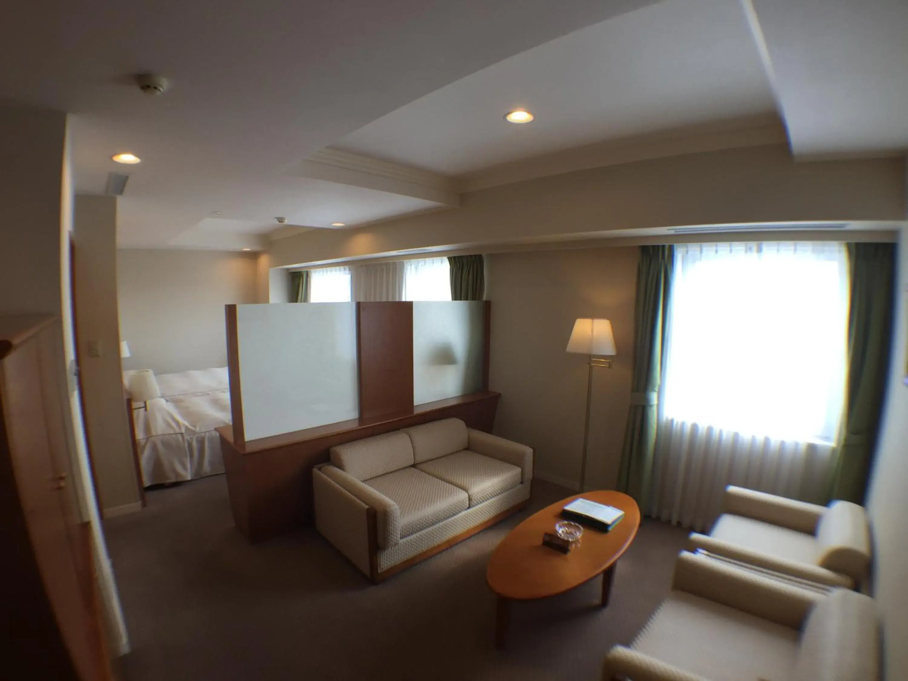 Living room, Bed in Hotel Okhotsk Palace Living room, Bed in Hotel Okhotsk Palace