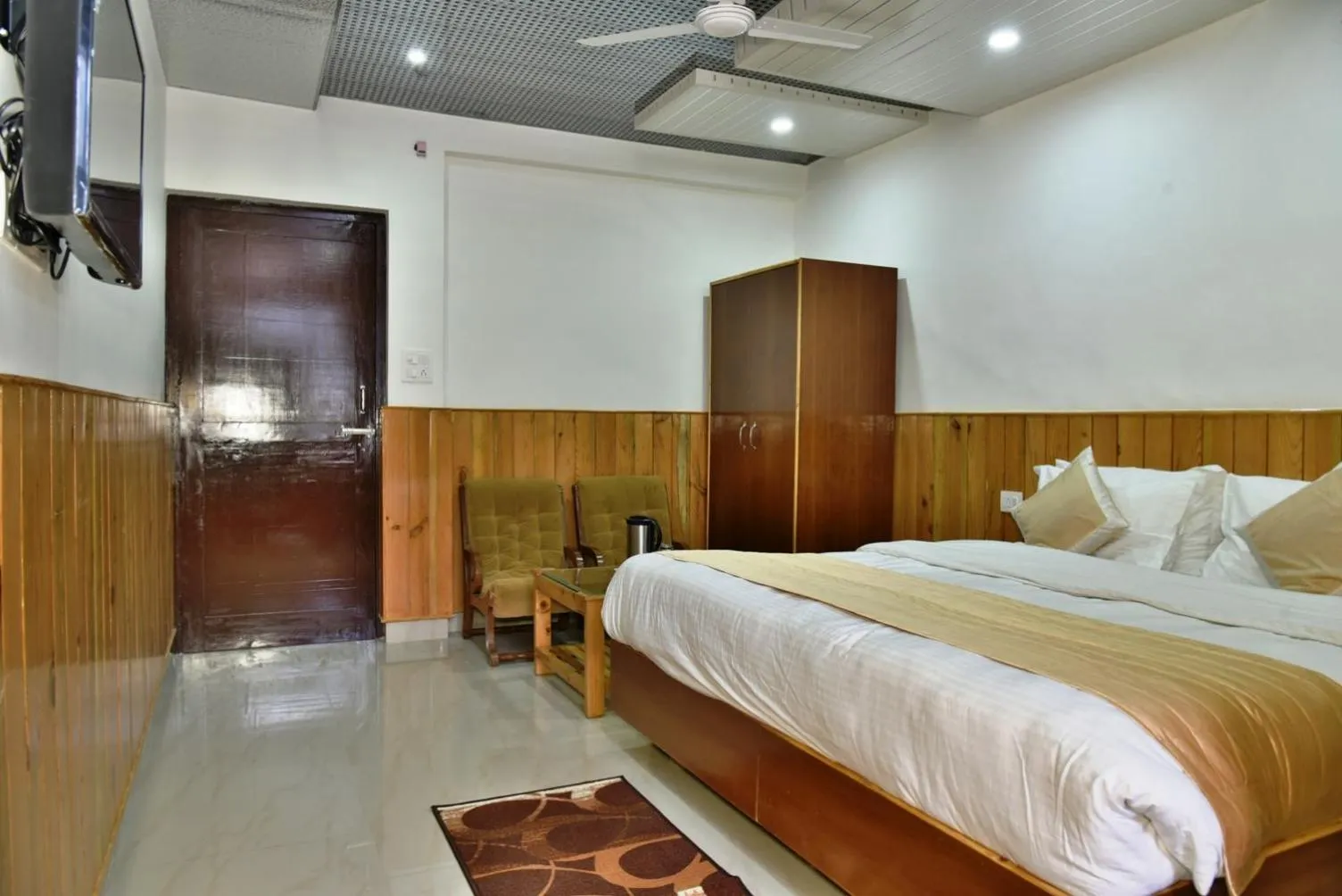 Bed in Hotel Akash - Luxury Hotel In McLeodganj