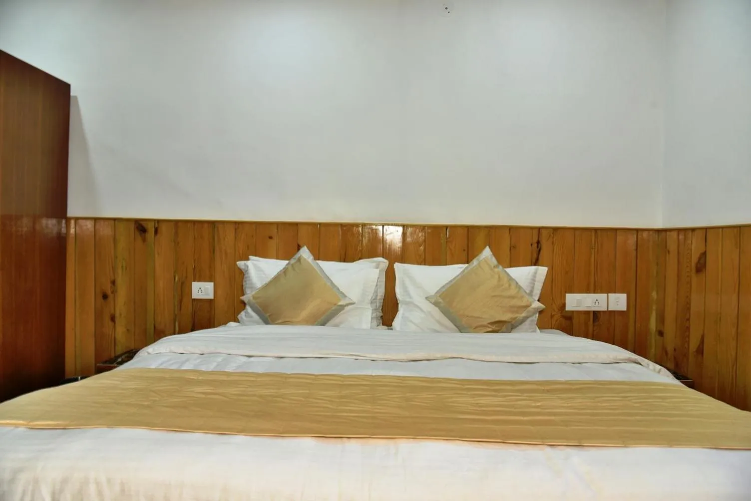 Bed in Hotel Akash - Luxury Hotel In McLeodganj