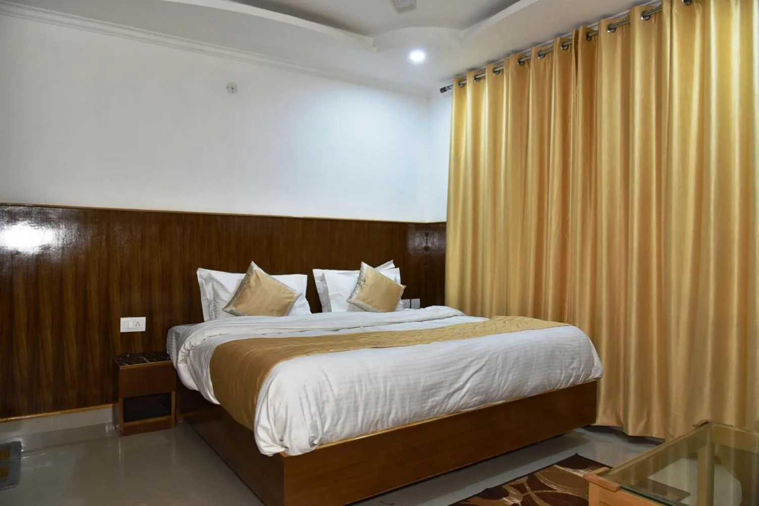 Bed in Hotel Akash - Luxury Hotel In McLeodganj
