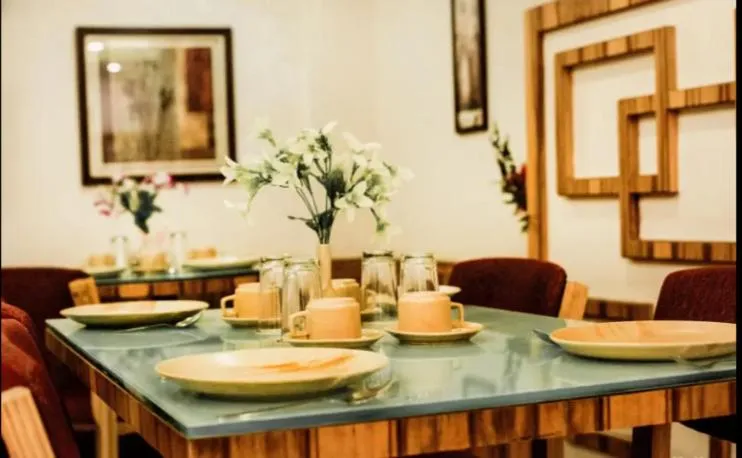 Dining area in Hotel GK Palace
