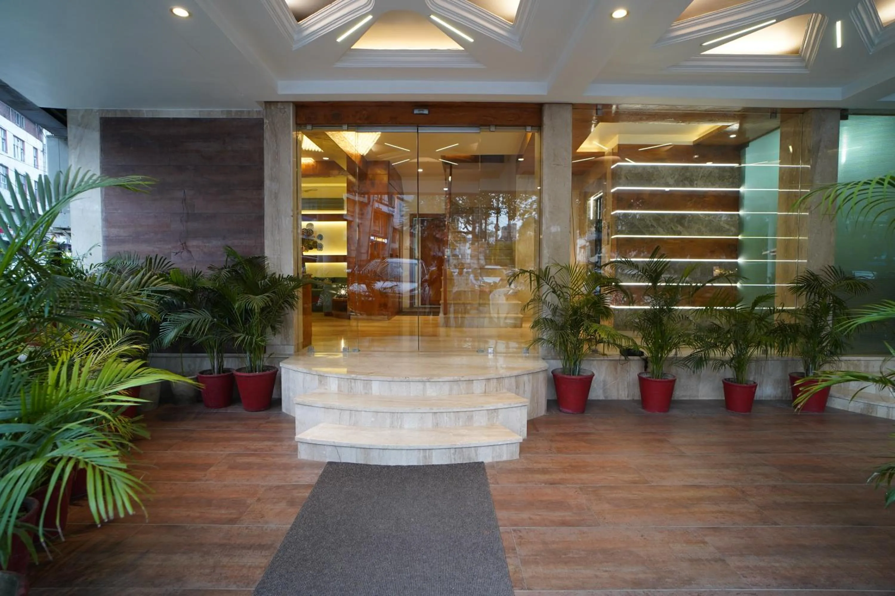 Facade/entrance in Hotel GK Palace