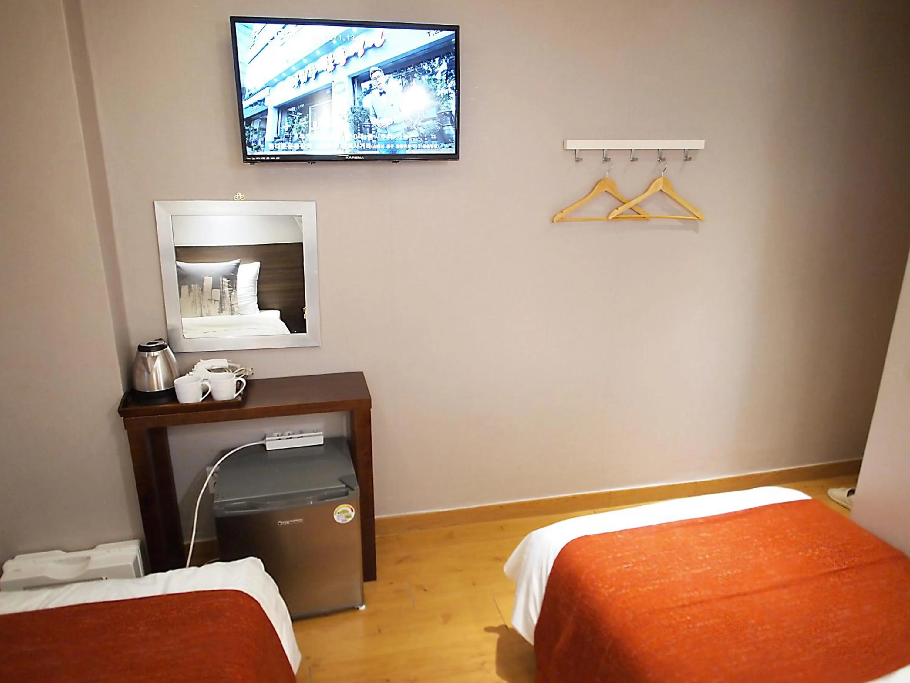 Bedroom, Bed in Hotel Park Hill Myeongdong