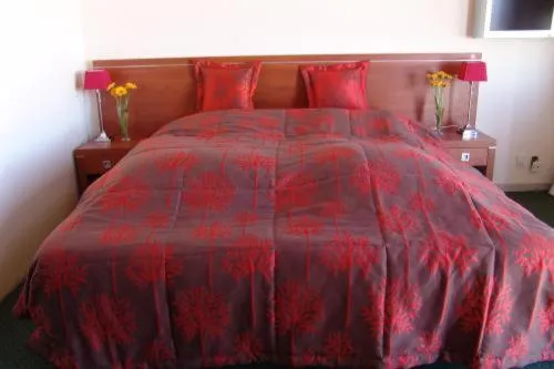 Bed in Hotel Hirtshals