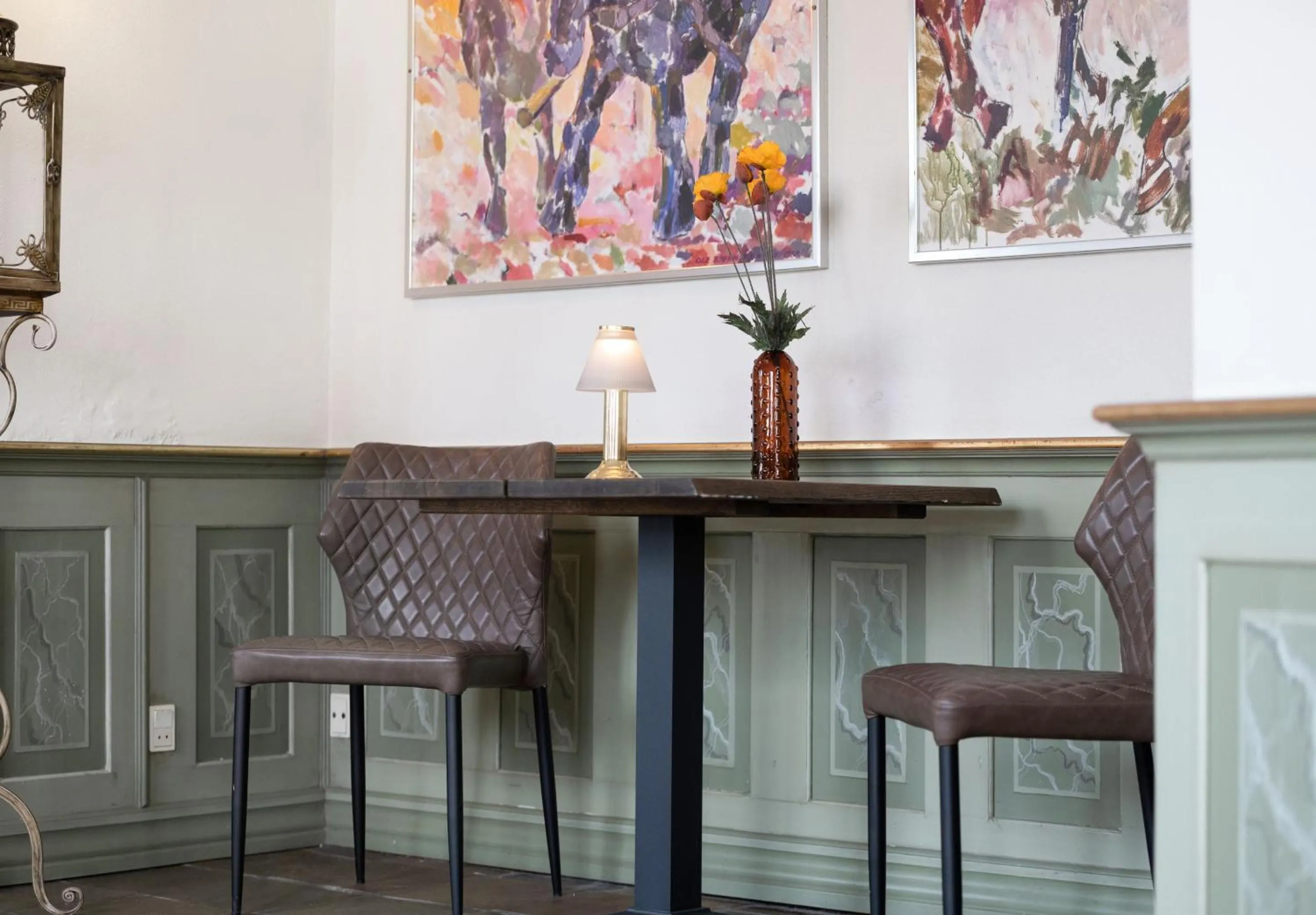 Lobby or reception in Hotel Hjallerup Kro