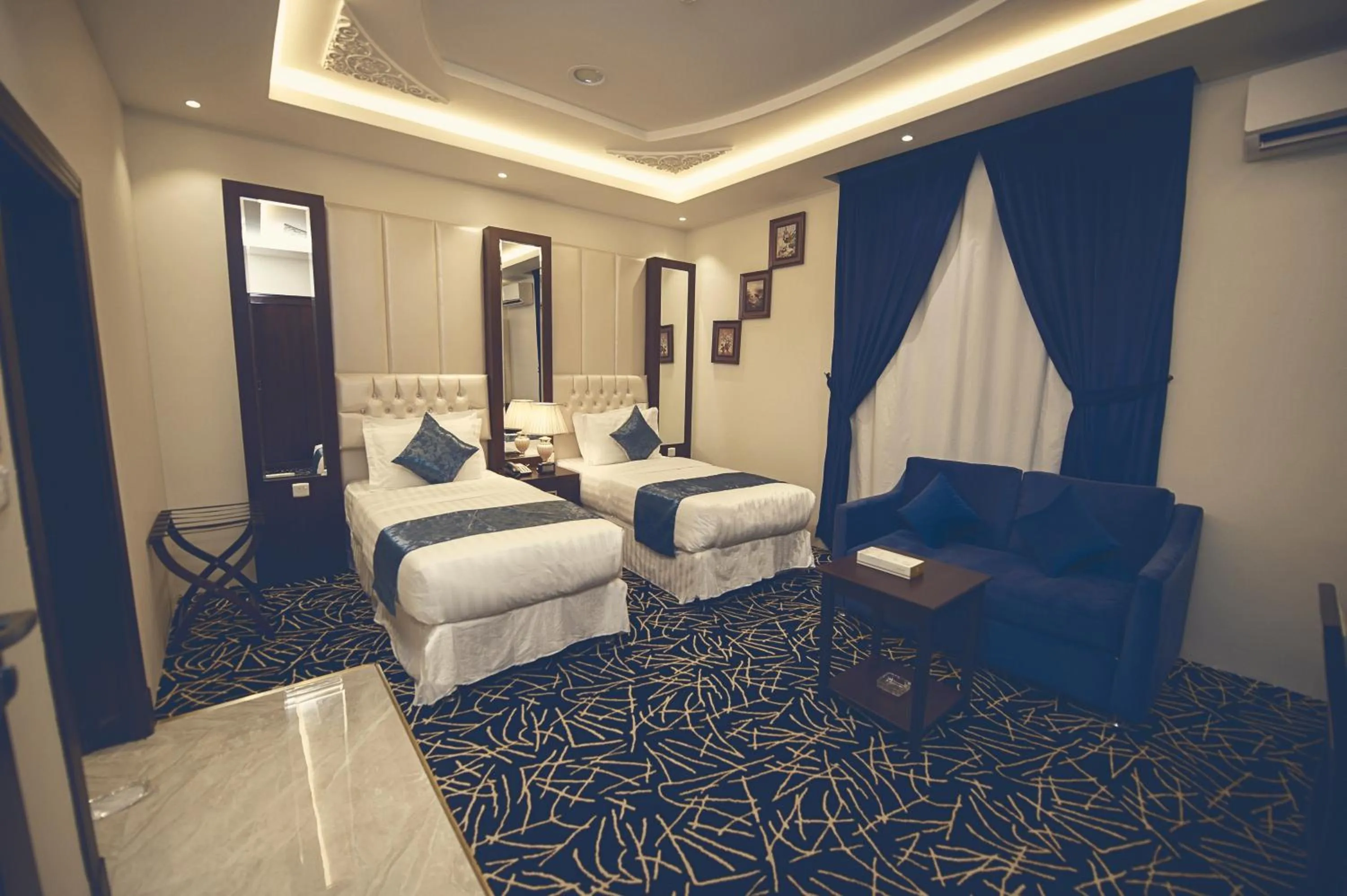 Bed in Rest Night Serviced Apartments Wadi Al Dawasir